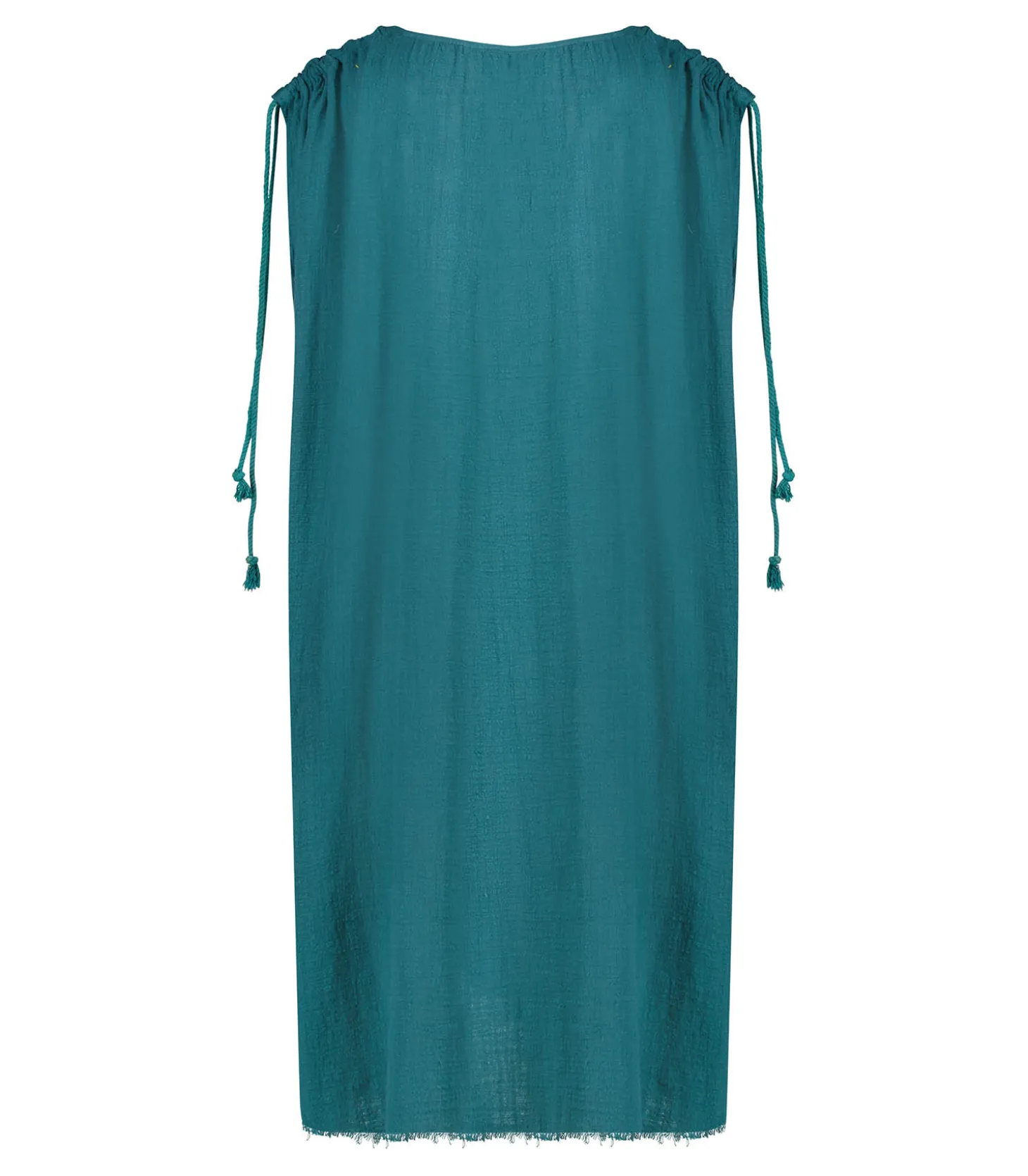 Robe courte Alexandrie Émeraude x Jane de Boy-Maison Saint Julien Flash Sale