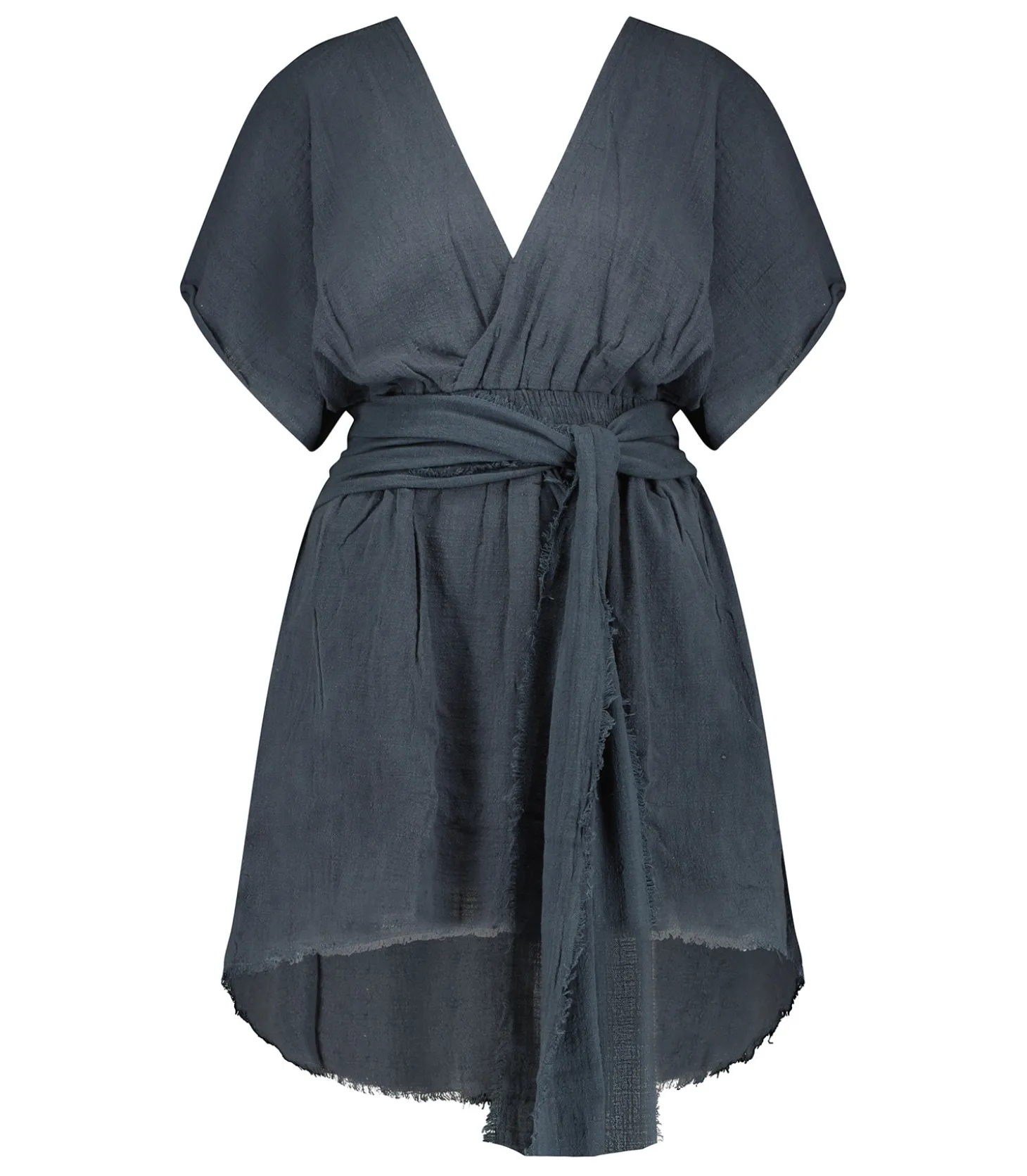 Robe courte Empire Bleu marine-Maison Saint Julien Shop