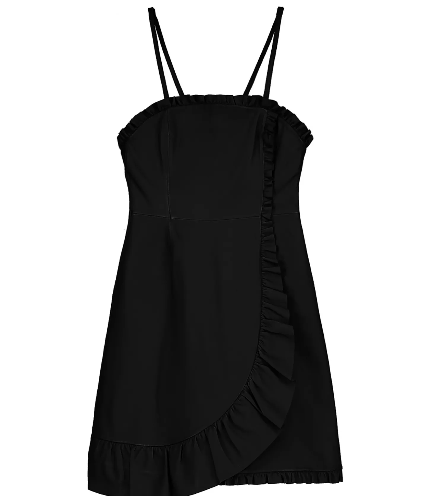 Robe cuir-Alexa Chung Hot