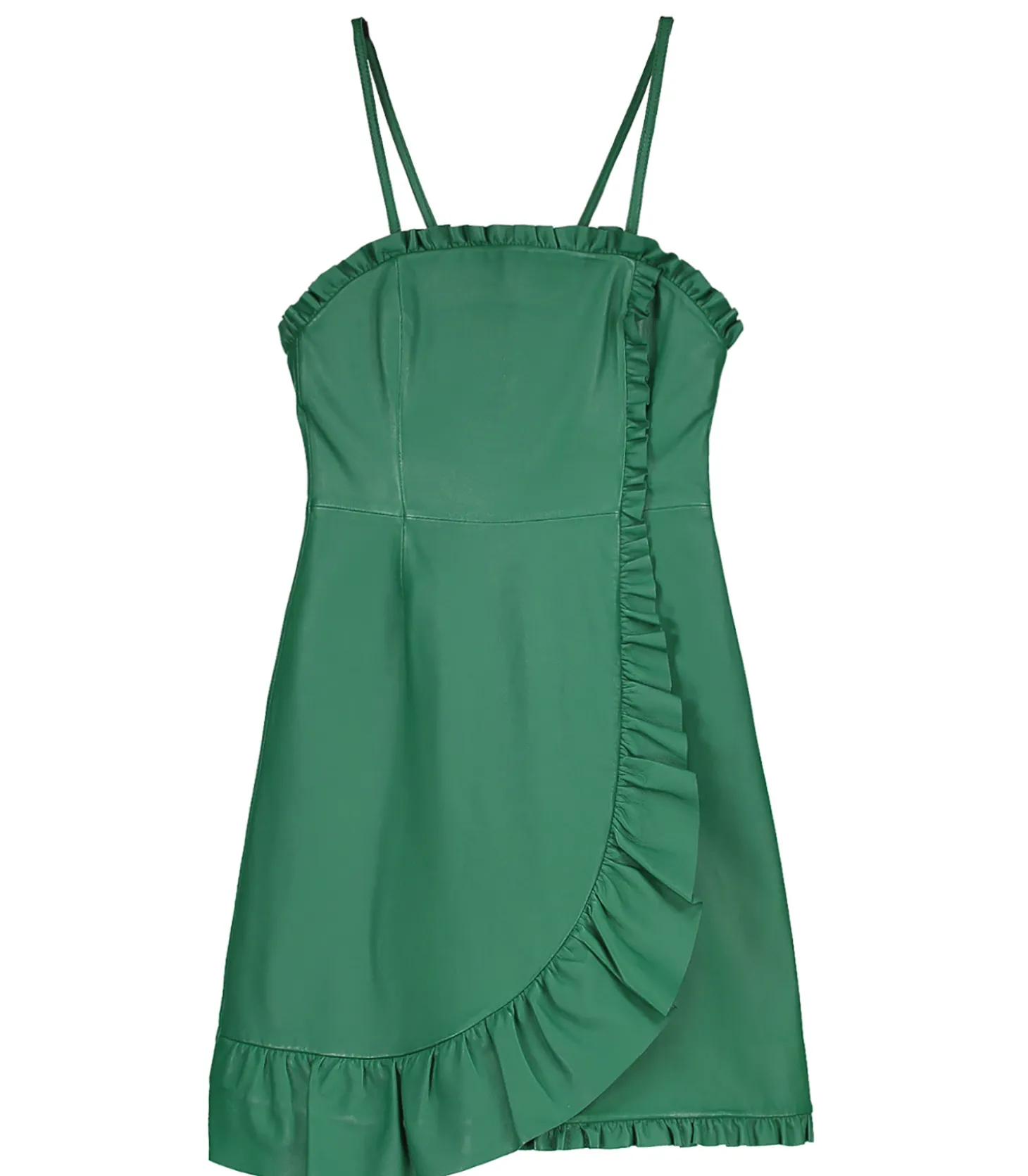 Robe cuir-Alexa Chung Hot