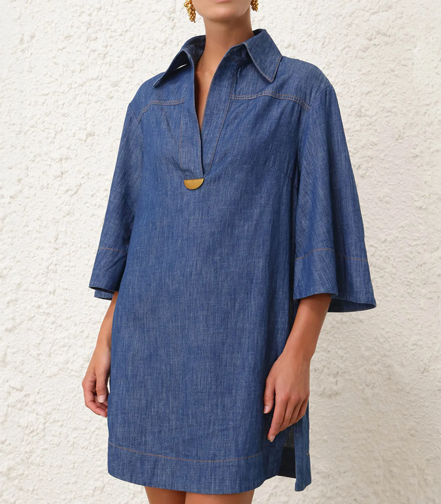 Robe Denim Railway Blue-Zimmermann Online