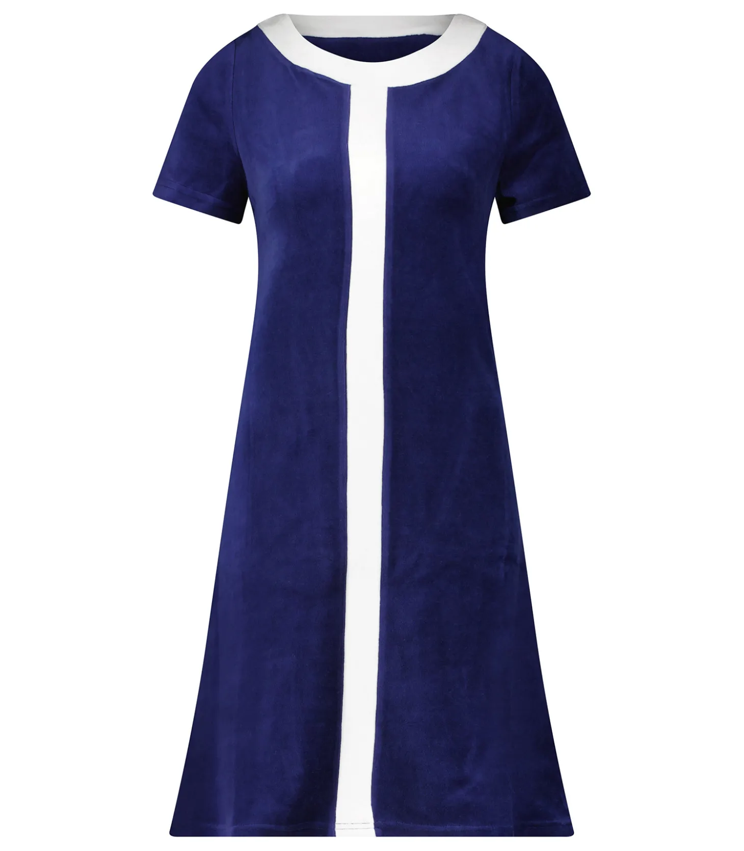 Robe Diana Bleu nuit & Blanche-Ma petite plage Clearance