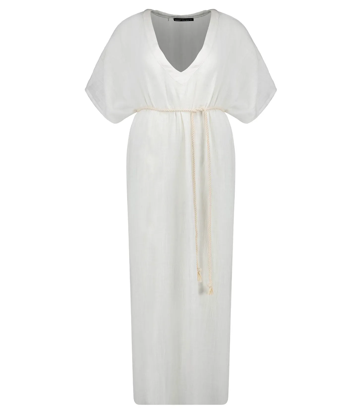 Robe kaftan Palma de Mallorca Off White-Maison Saint Julien Best Sale