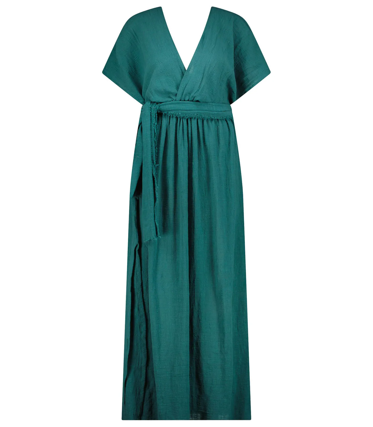 Robe longue Empire Emeraude-Maison Saint Julien Best Sale