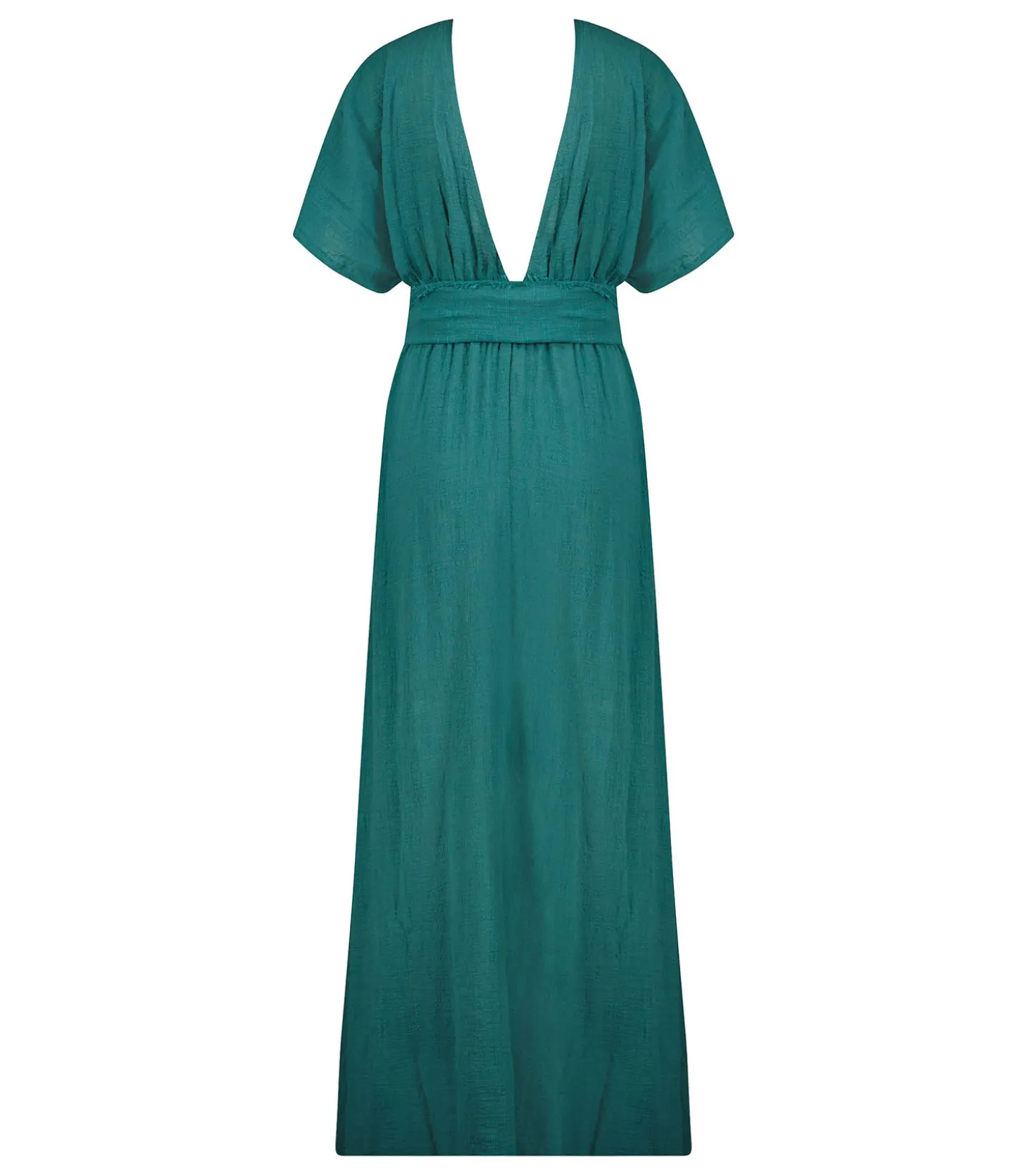 Robe longue Empire Emeraude-Maison Saint Julien Best Sale