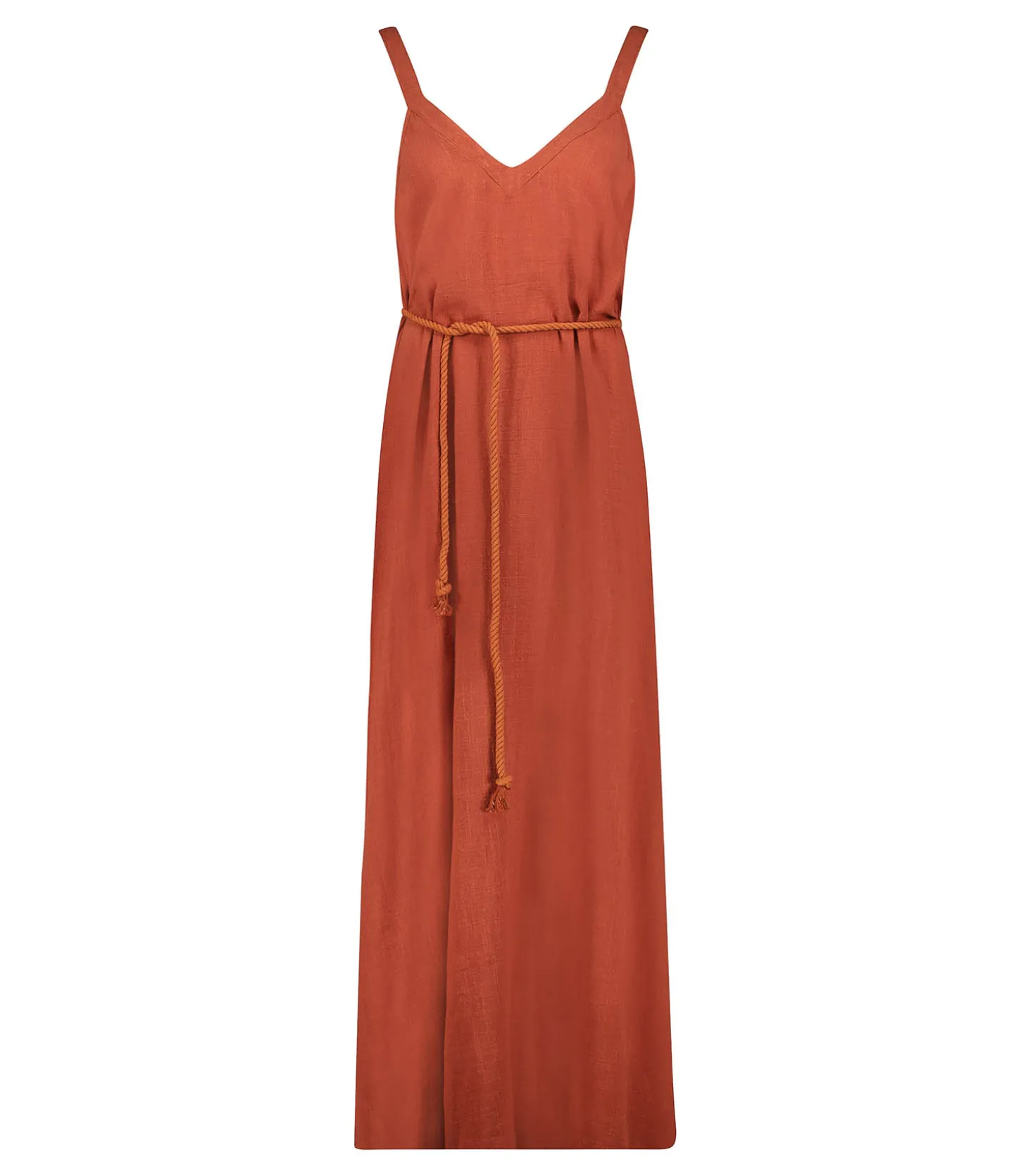 Robe longue Palma de Mallorca Terracotta-Maison Saint Julien Cheap