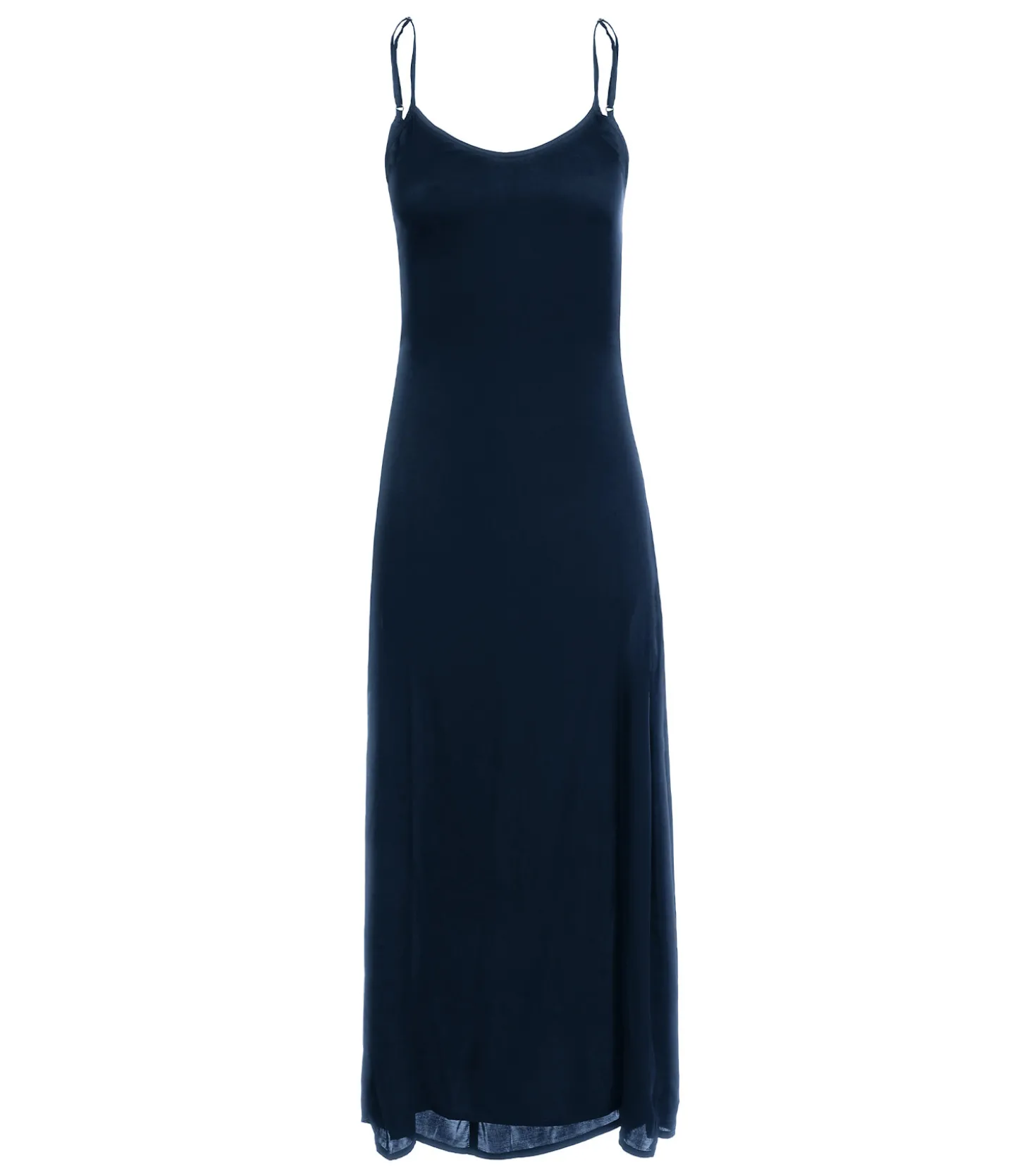 Robe longue Rio Bleu marine-Maison Saint Julien Fashion