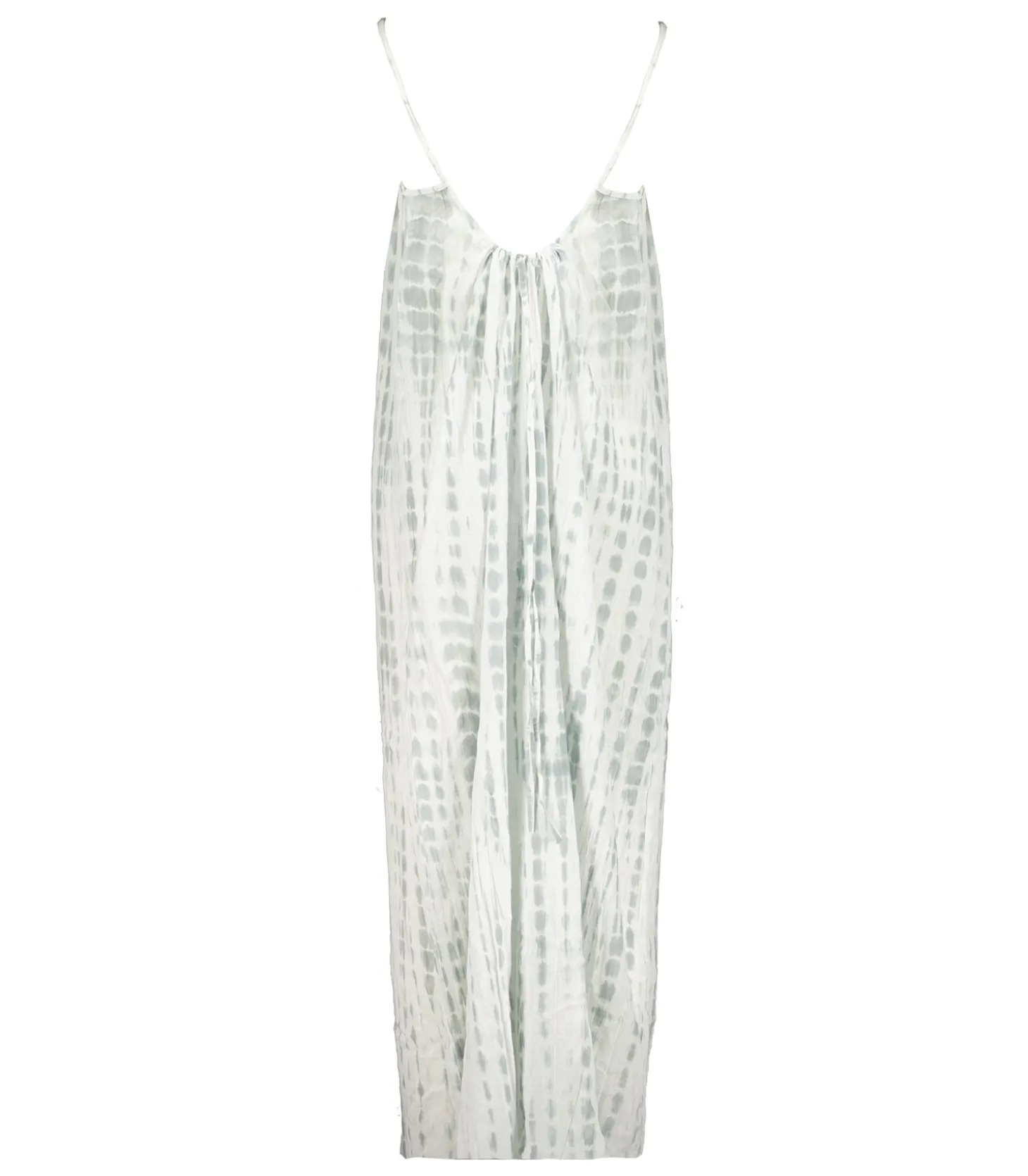 Robe plissée Palm Beach Tie & Dye Blue/Grey-Maison Saint Julien Shop