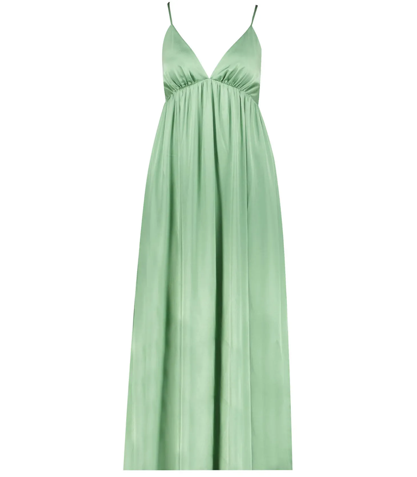 Robe Silk Slip Matcha-Zimmermann Cheap