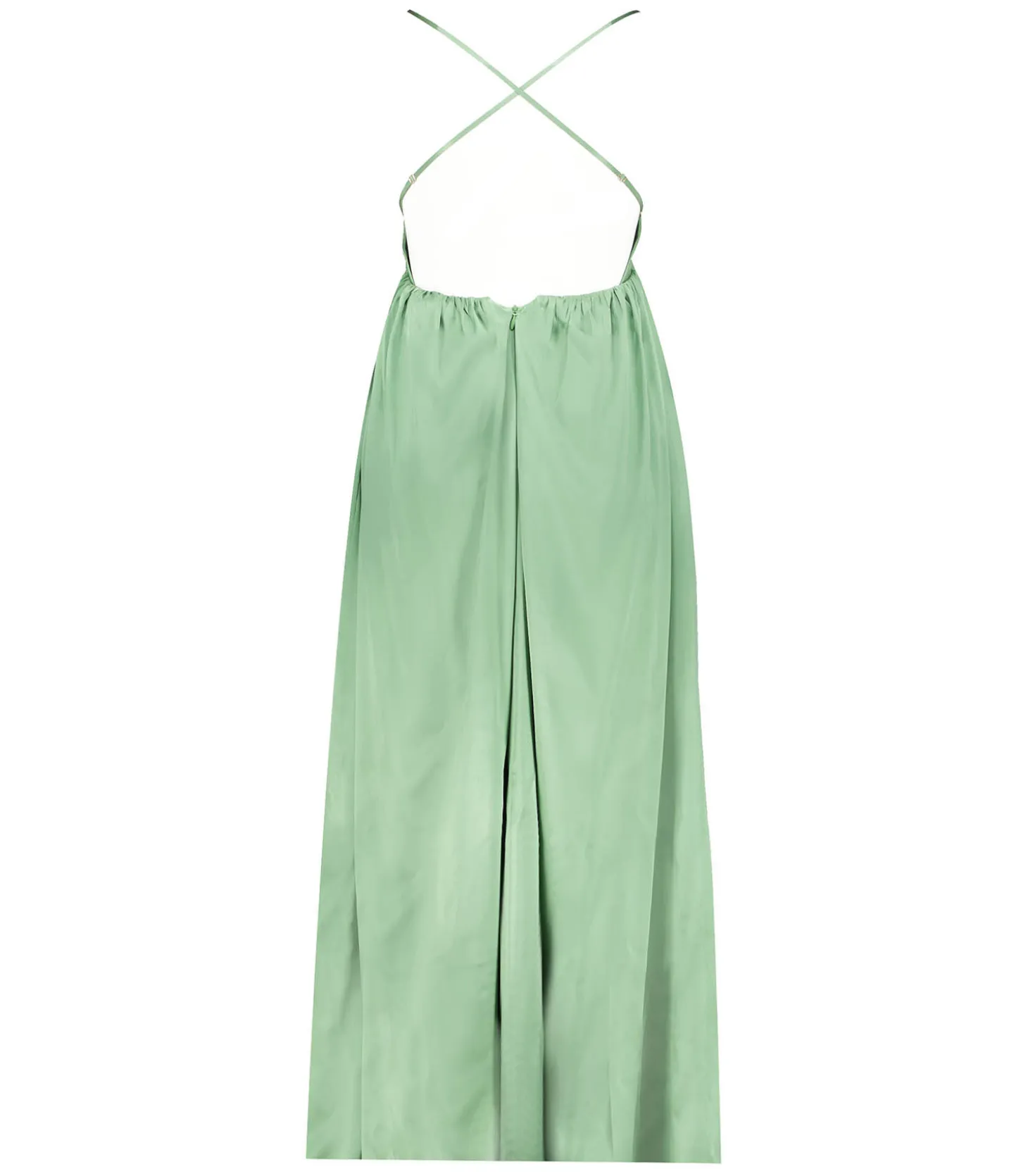 Robe Silk Slip Matcha-Zimmermann Cheap