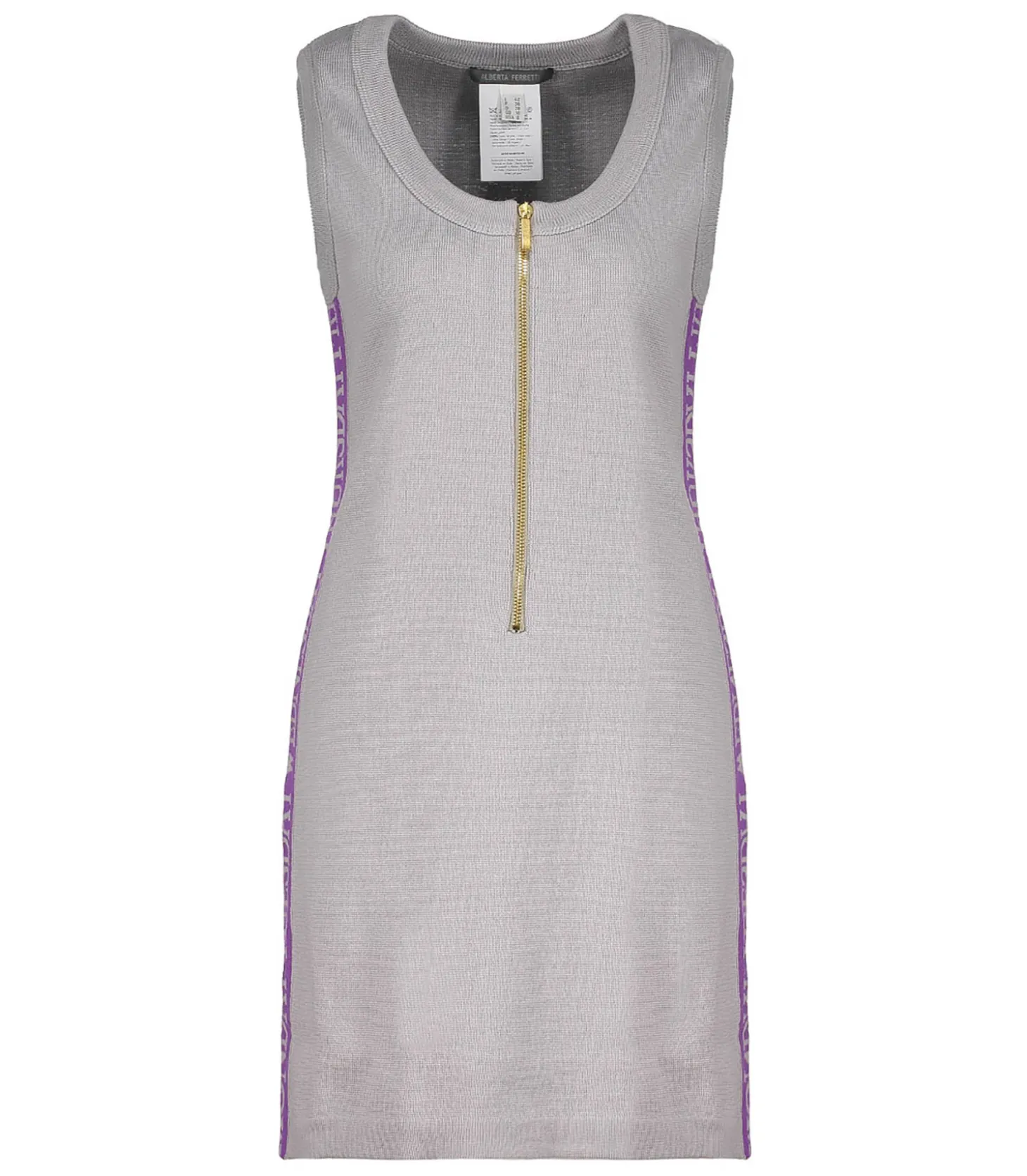 Robe zippée-Alberta Ferretti Flash Sale
