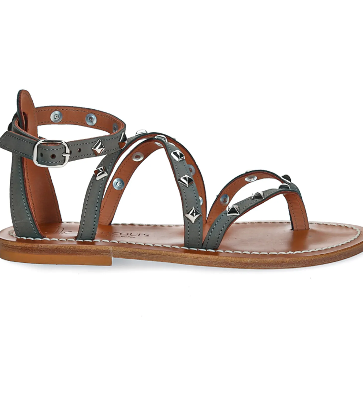 Sandales Epicurepyr Nubuck Gris-K.Jacques Shop