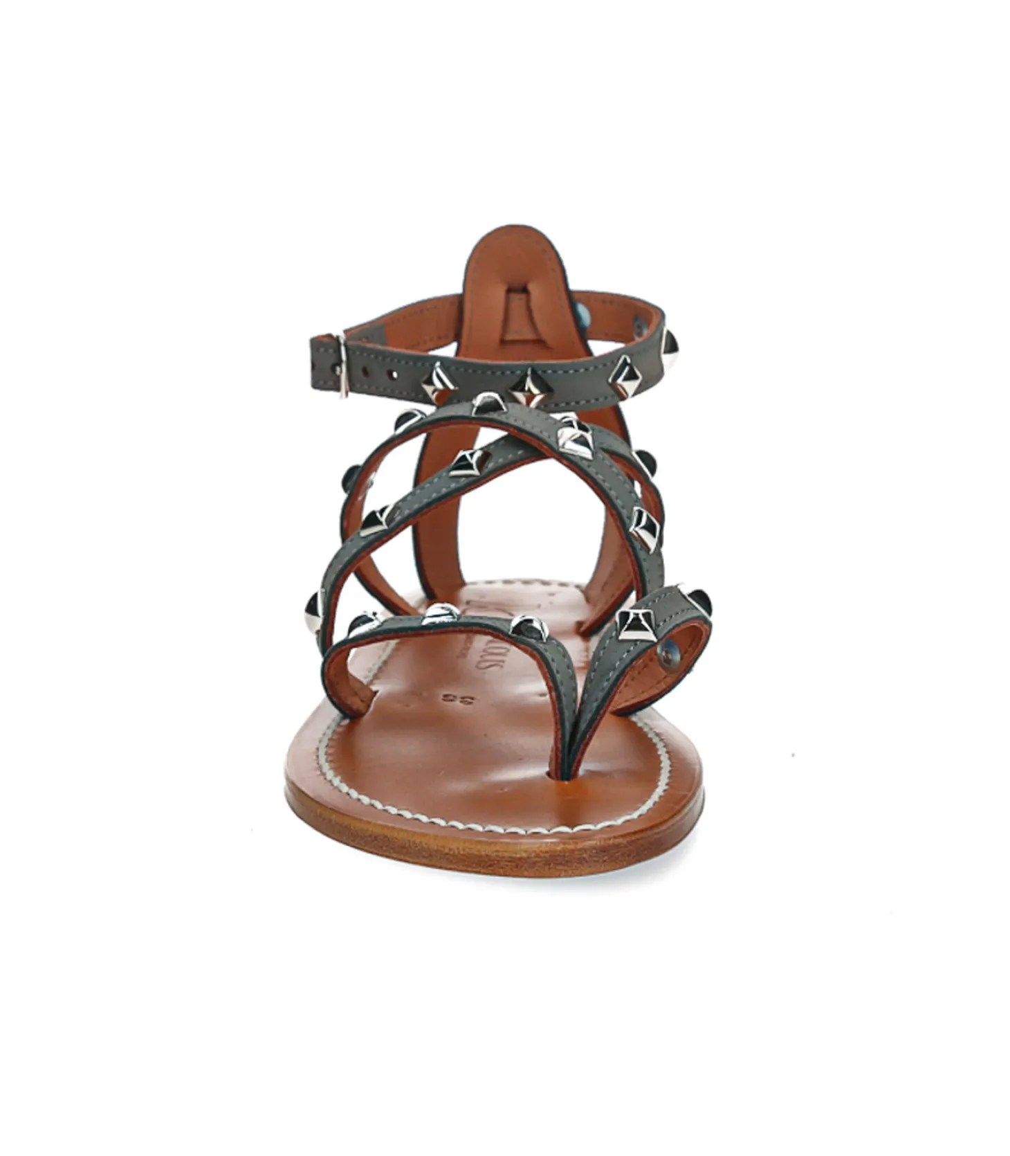 Sandales Epicurepyr Nubuck Gris-K.Jacques Shop