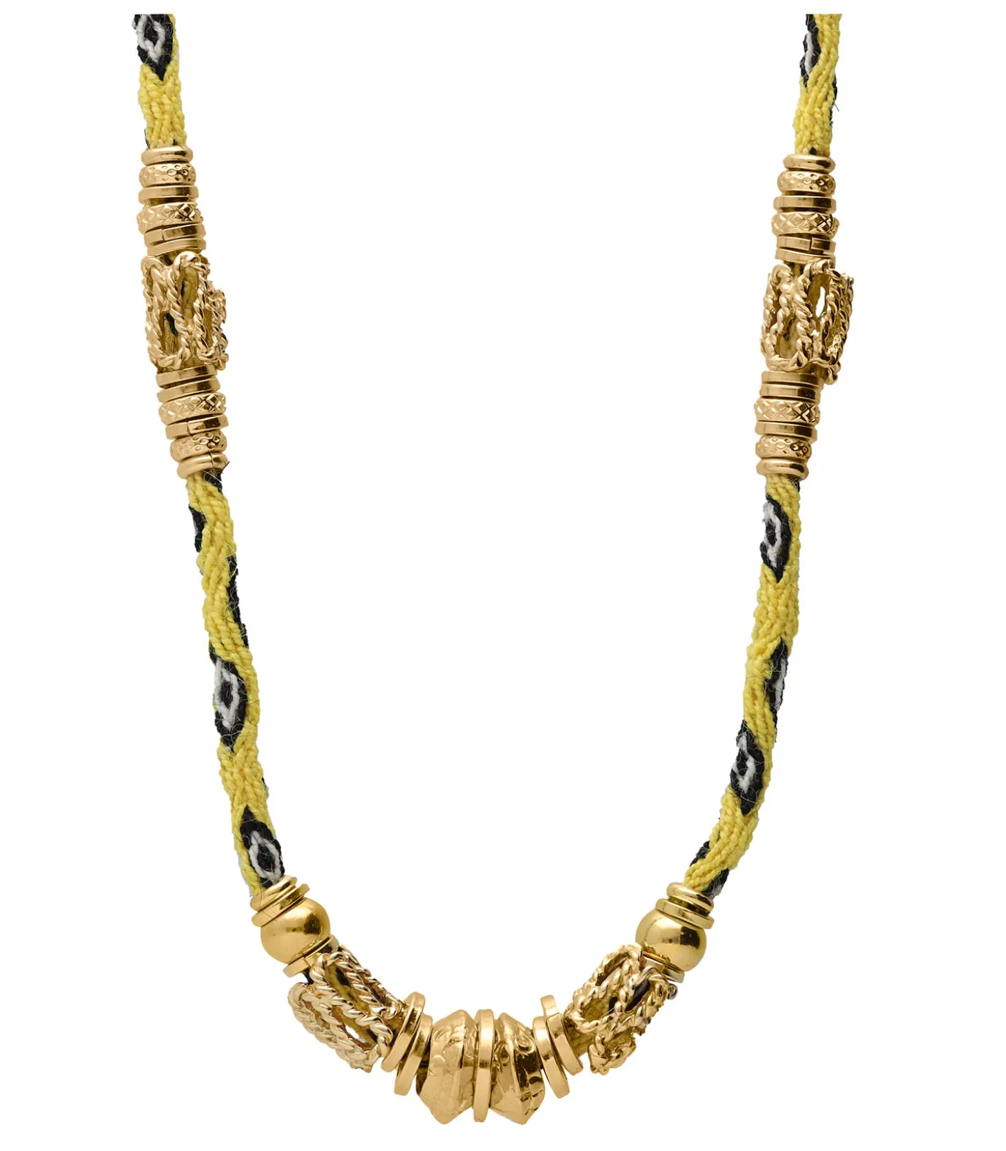 Sautoir Lima Doré Jaune-Gas Bijoux New