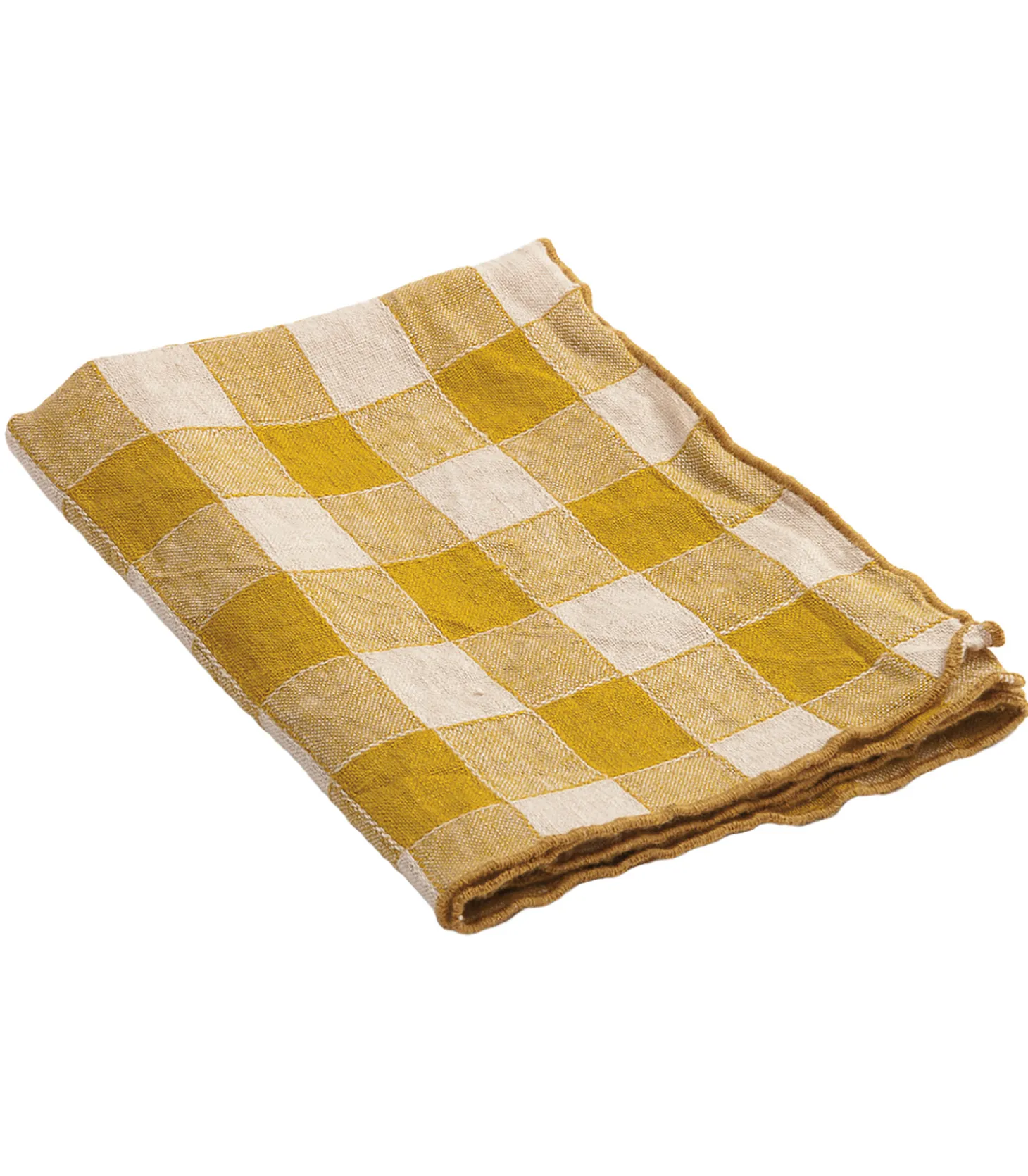 Serviette Bourdon Toile Vintage Vichy 43 x 43 cm-Maison de Vacances Sale