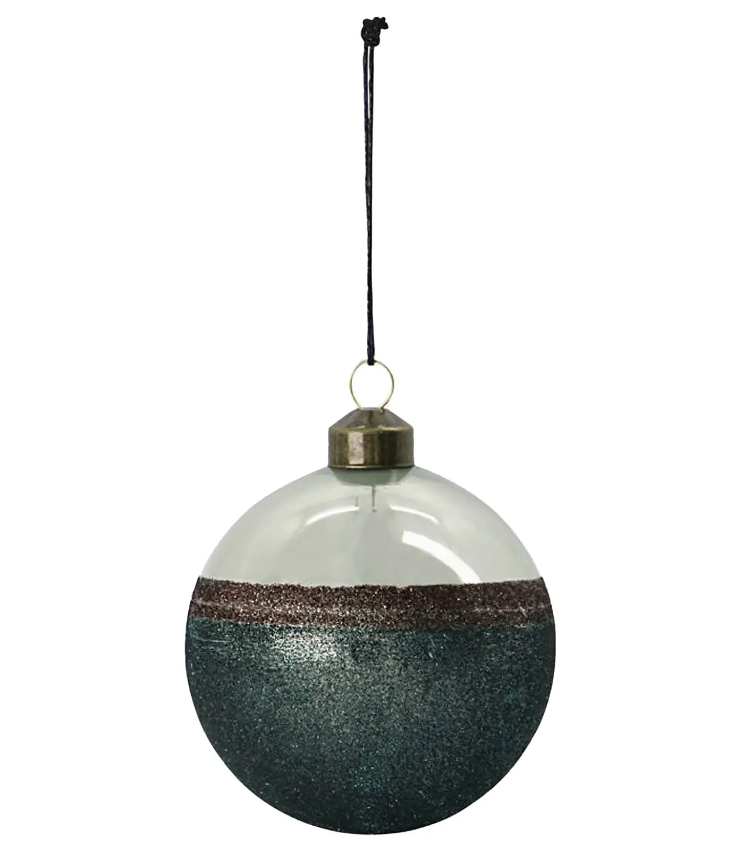 Set de 6 Boules de Noël Stripe Vert-House Doctor Fashion