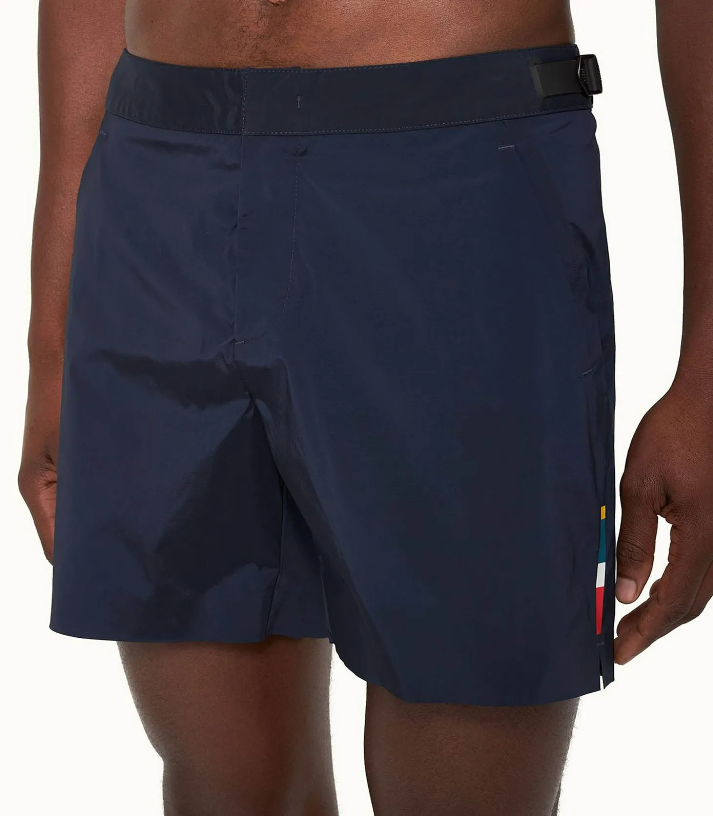 Short de bain homme Bulldog Bonded Graphite Night Iris-Orlebar Brown Online