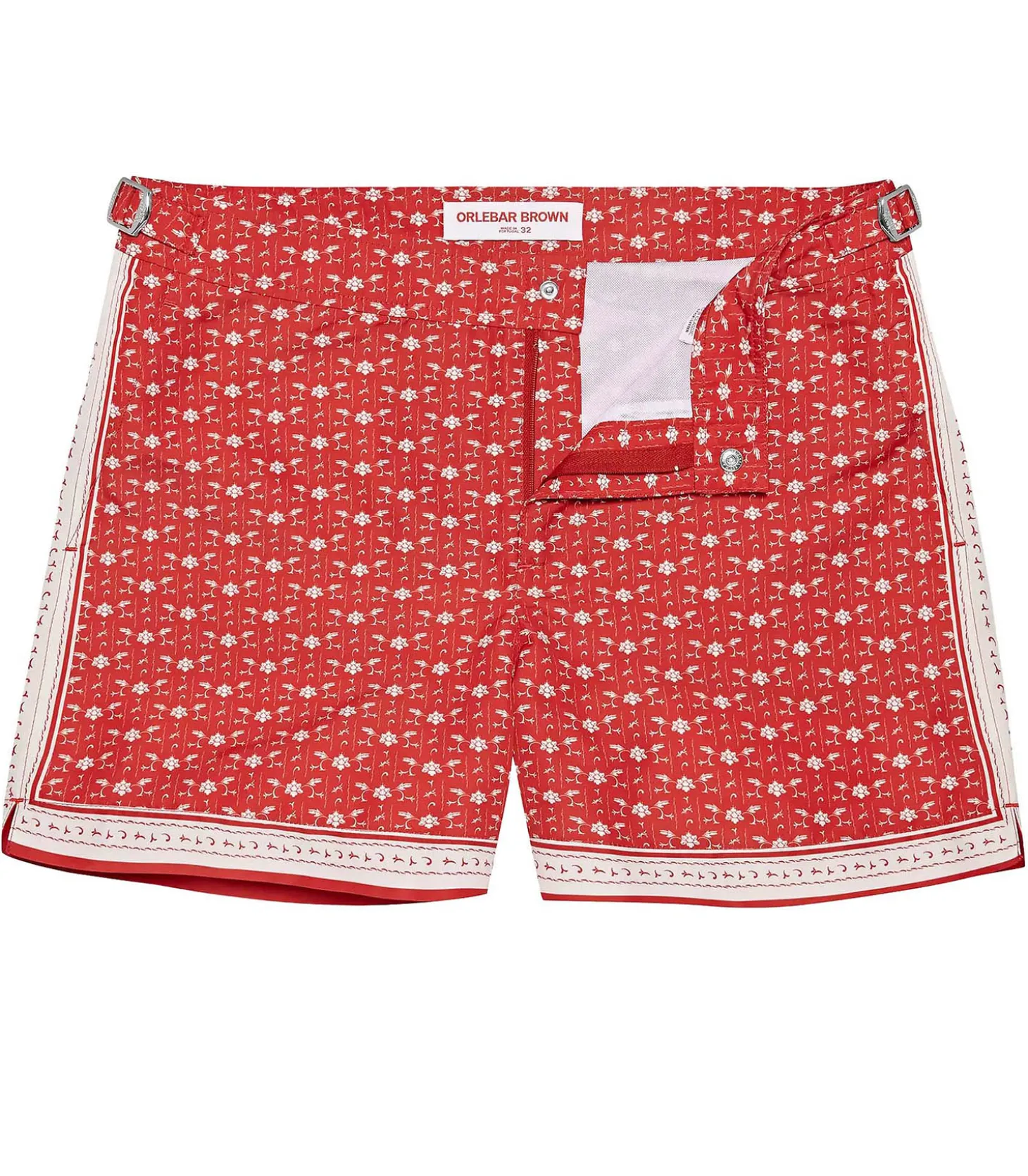 Short de bain homme Setter Vermillion Sea Mist Bandana-Orlebar Brown Flash Sale