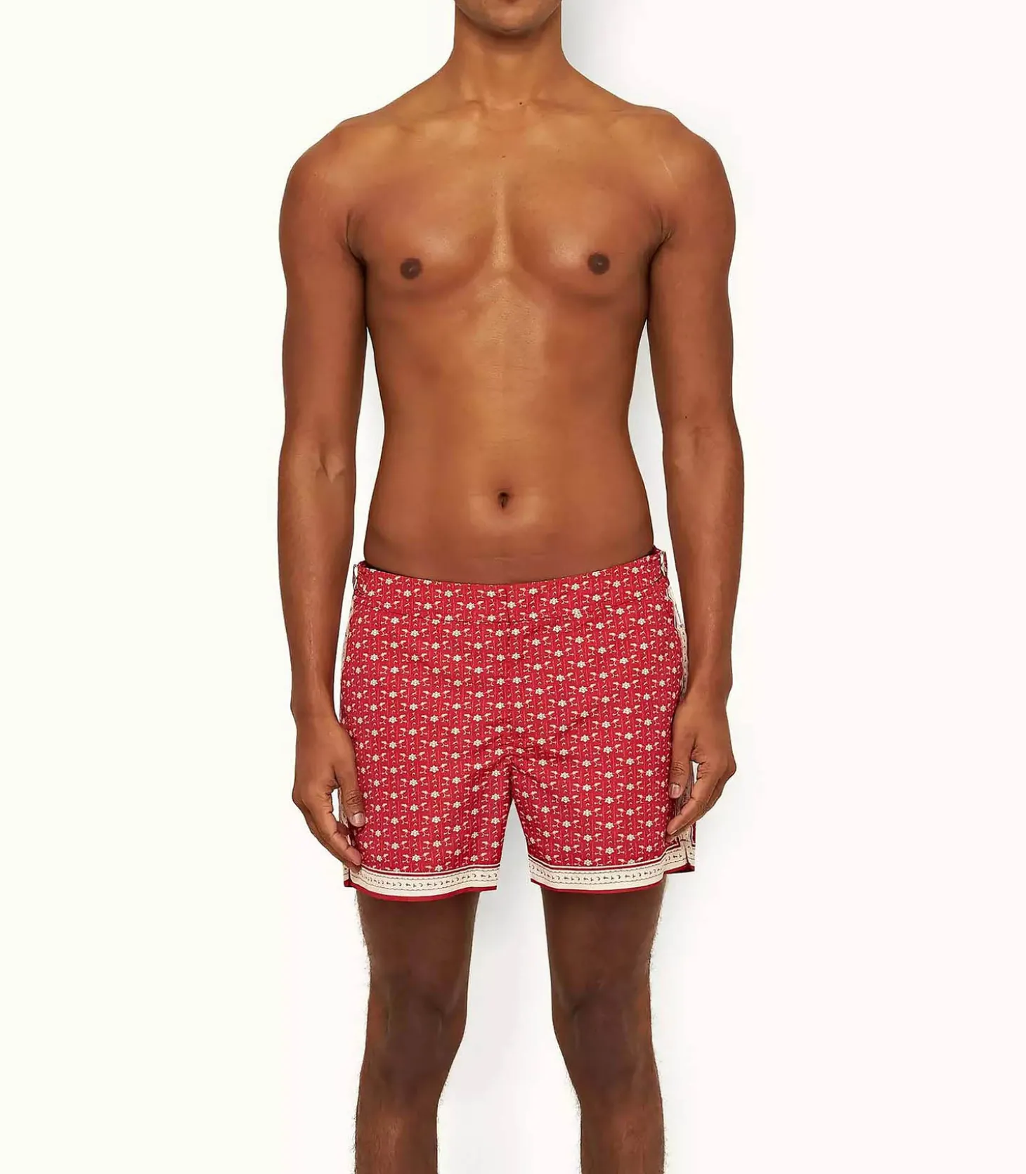 Short de bain homme Setter Vermillion Sea Mist Bandana-Orlebar Brown Flash Sale