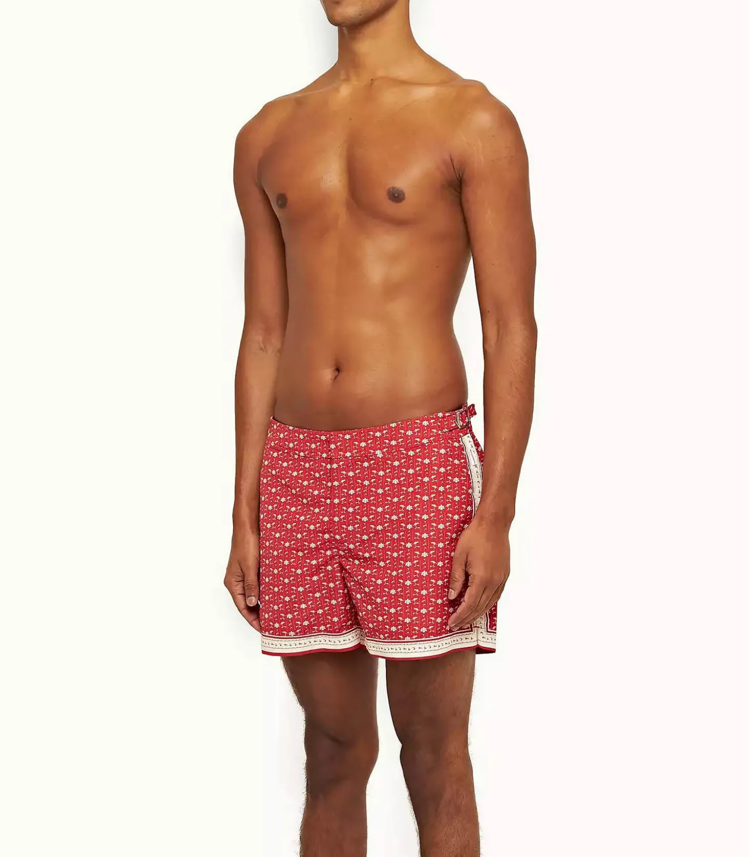 Short de bain homme Setter Vermillion Sea Mist Bandana-Orlebar Brown Flash Sale