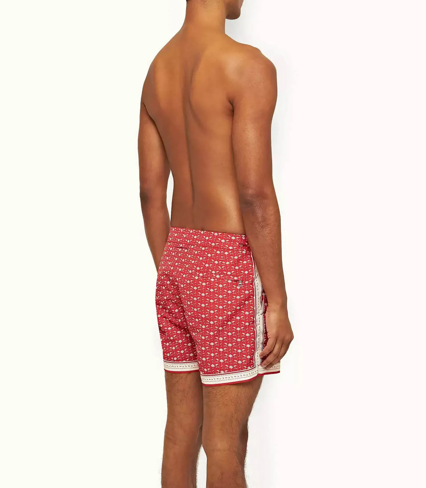 Short de bain homme Setter Vermillion Sea Mist Bandana-Orlebar Brown Flash Sale