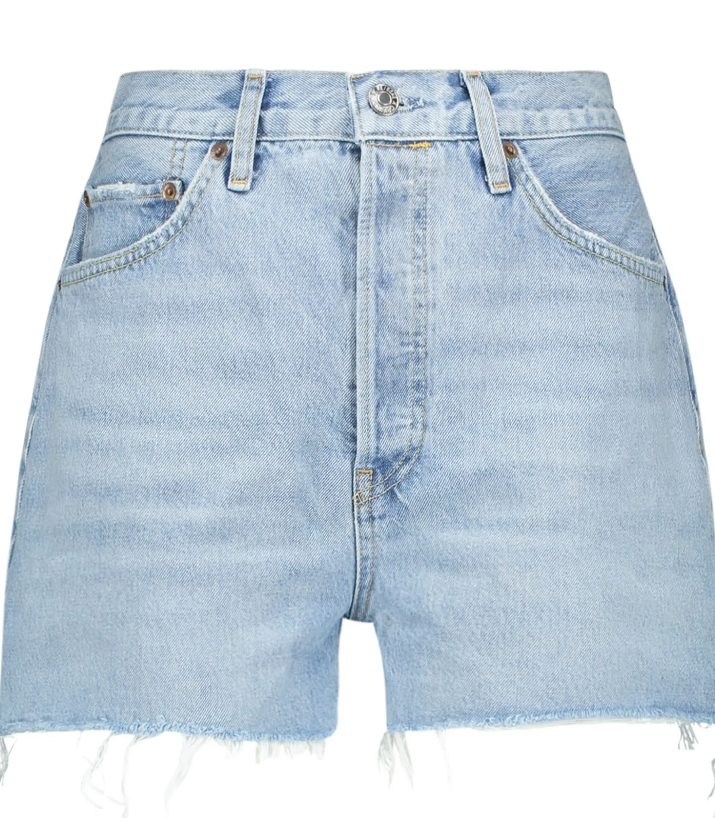 Short en jean Cutoff Faded Vintage Indigo-RE/DONE Cheap
