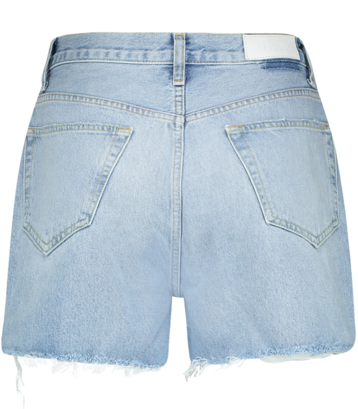 Short en jean Cutoff Faded Vintage Indigo-RE/DONE Cheap