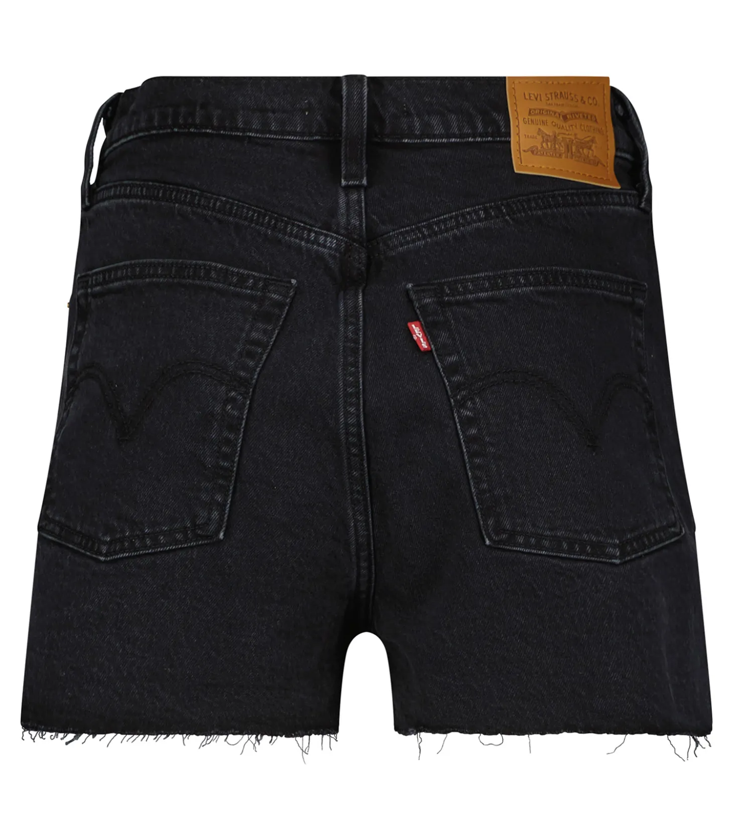 Short en jean Ribcage Black Lake-Levi's Hot