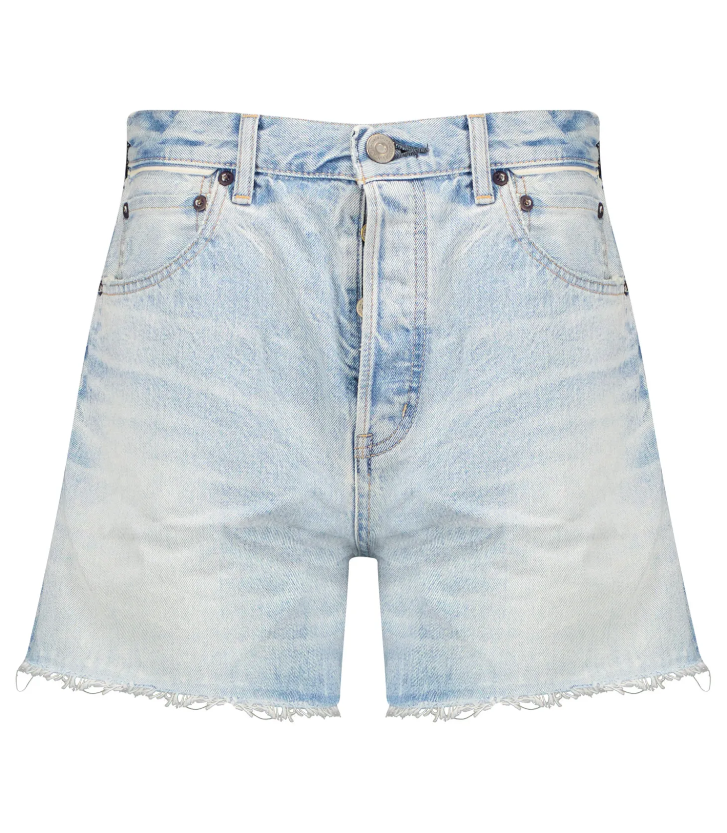 Short Funston en denim bleu clair-Moussy Vintage Best Sale