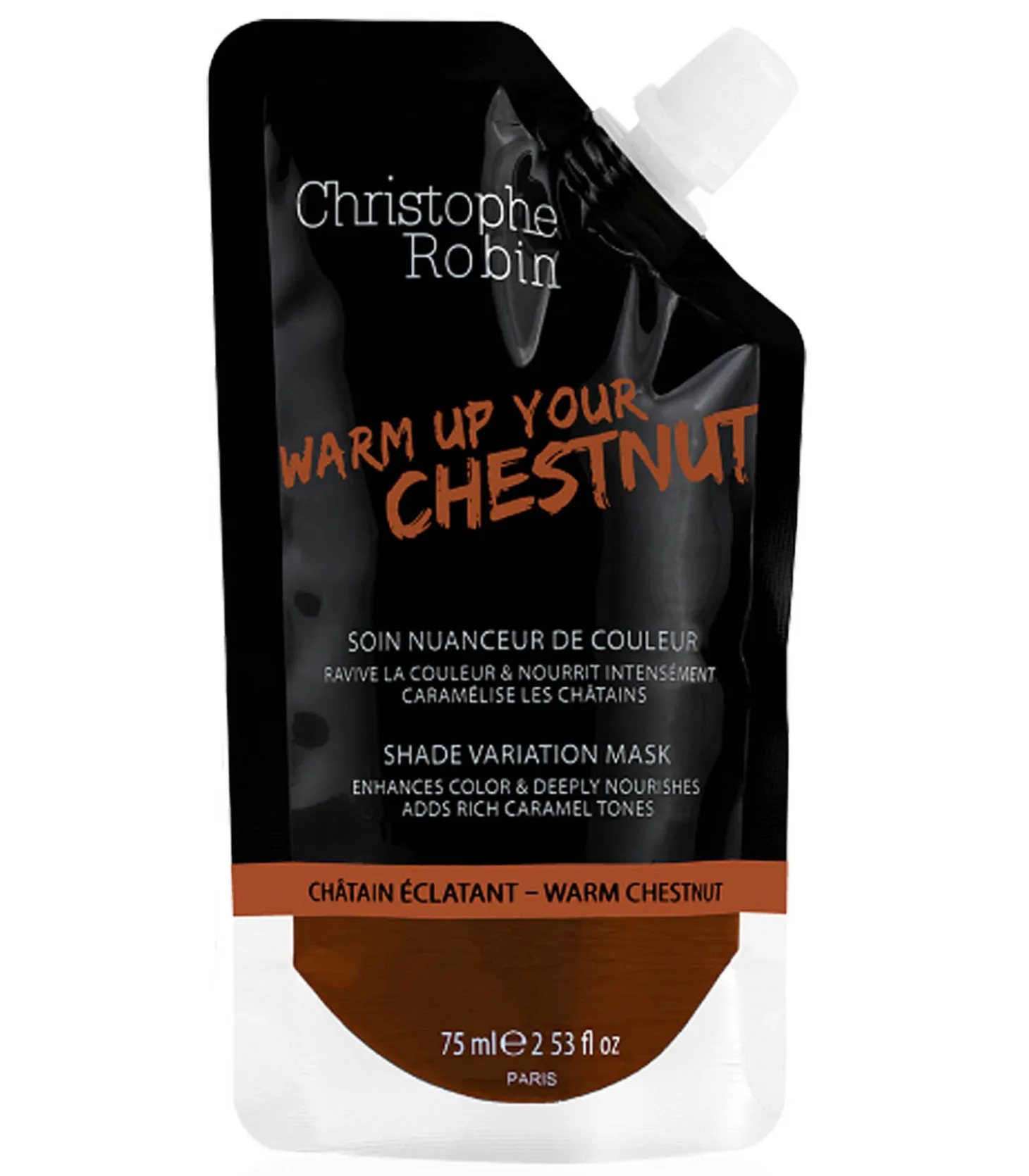 Soin nuanceur de couleur pocket 75 ml chatain éclatant-Christophe Robin Flash Sale