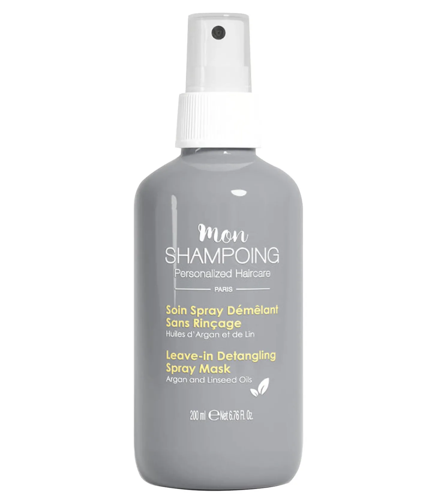 Soin Spray démêlant sans rinçage Huiles d'Argan et de Lin 200ml-Mon Shampoing Store