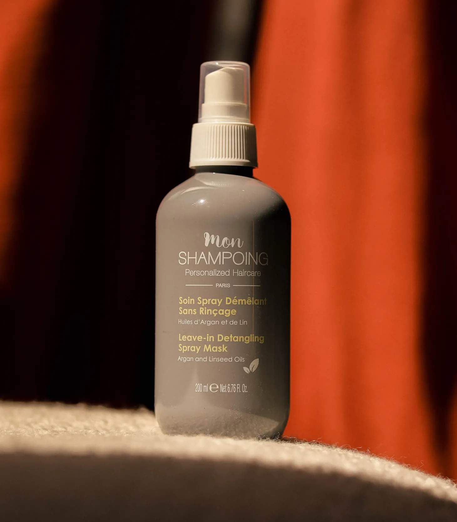 Soin Spray démêlant sans rinçage Huiles d'Argan et de Lin 200ml-Mon Shampoing Store
