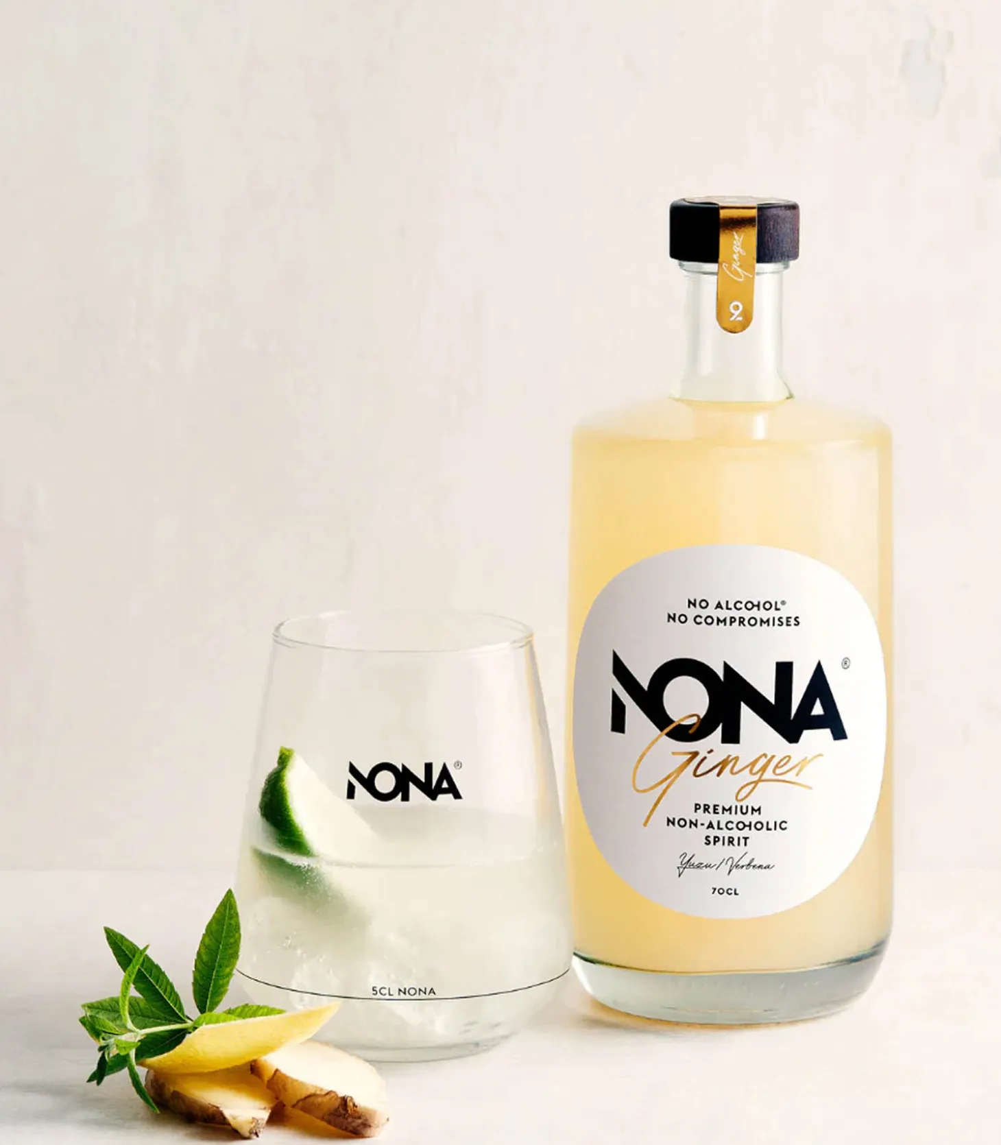 Spiritueux sans alcool Nona Ginger 70cl-Nona Drinks New
