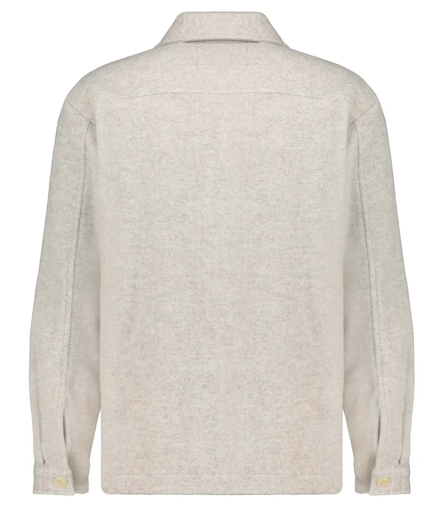 Surchemise homme Zippée Isak Zip Ciment-NN07 Fashion