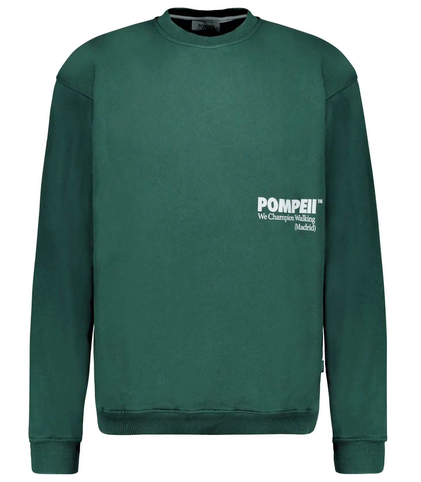 Sweat-Shirt col rond homme Emerald-Pompeii Brand Fashion