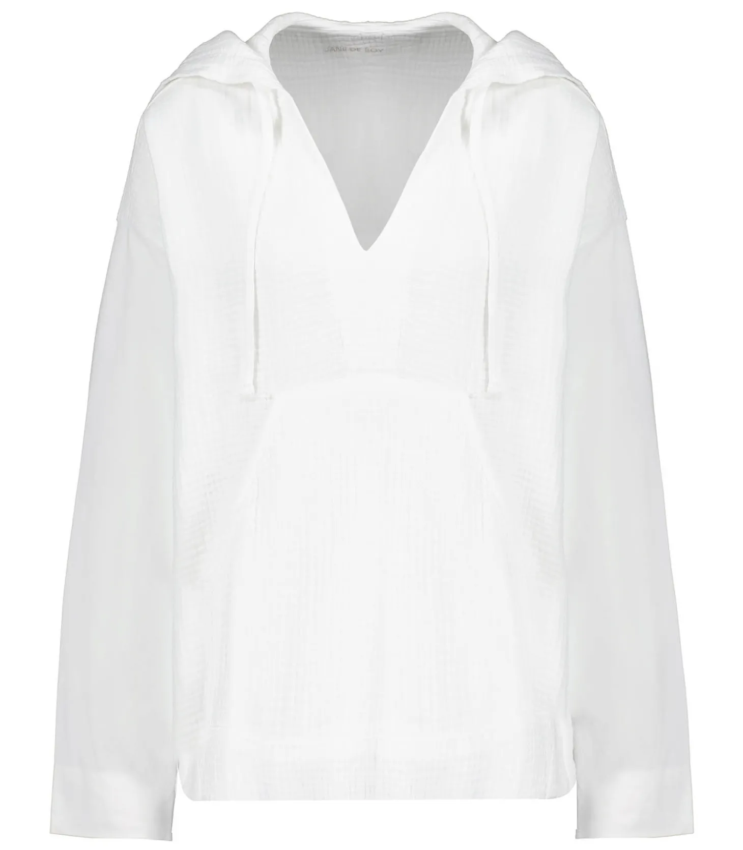 Sweat-shirt Jersey triple Gauze Ecru-Jane de Boy Best Sale