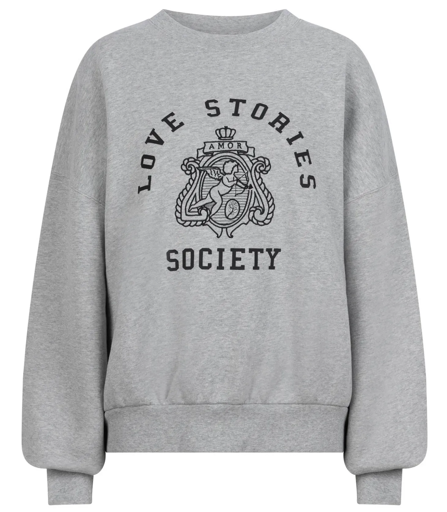 Sweat-shirt Sloane Gris-Love Stories Cheap