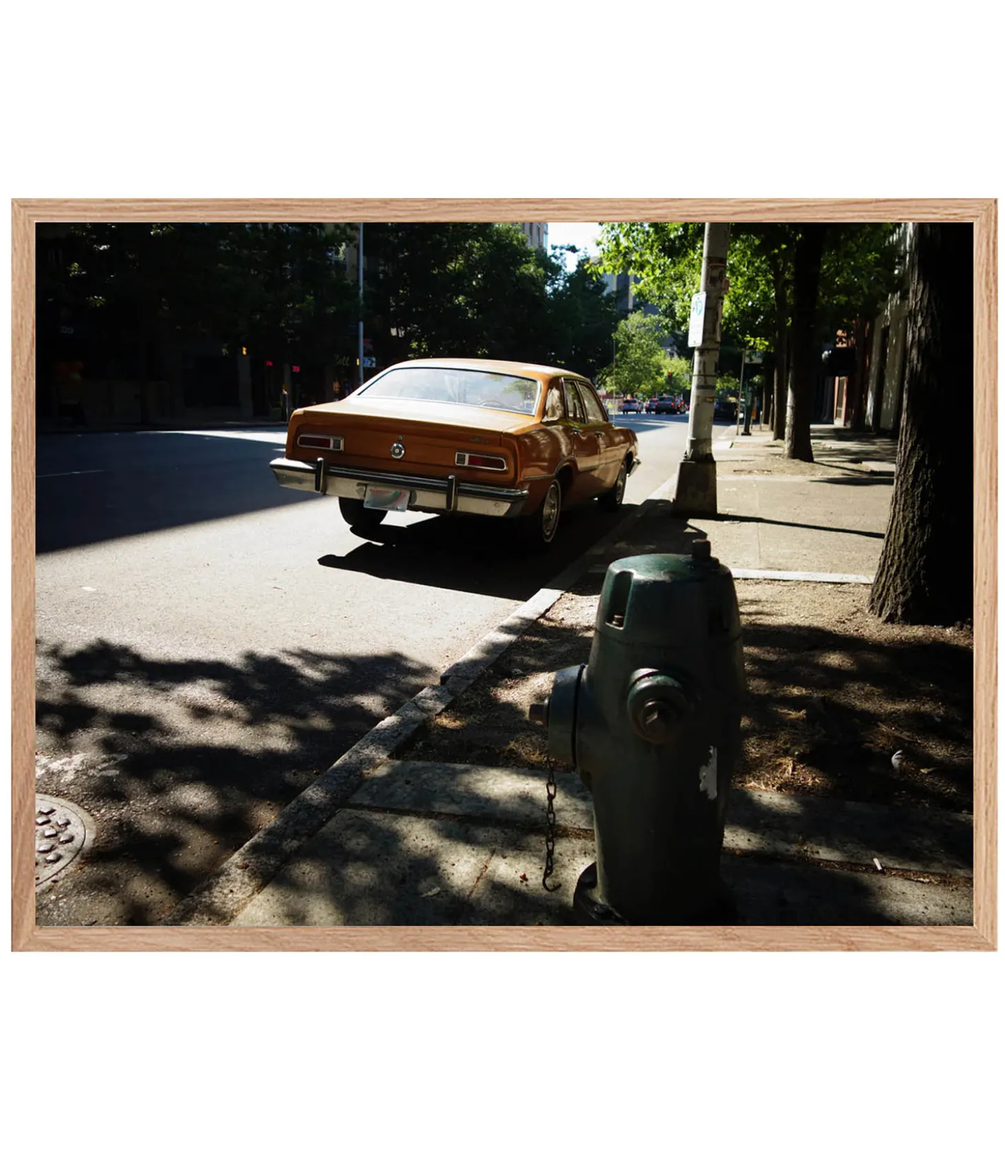 Tableau avec cadre "Saturday Morning" 30x40cm-Lola James Harper New