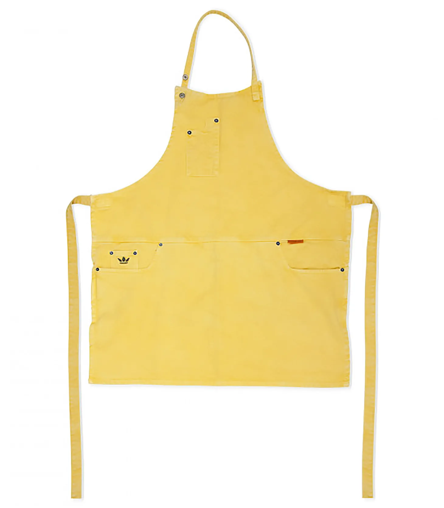 Tablier 5 Poches Coton Jaune-Dutchdeluxes Flash Sale