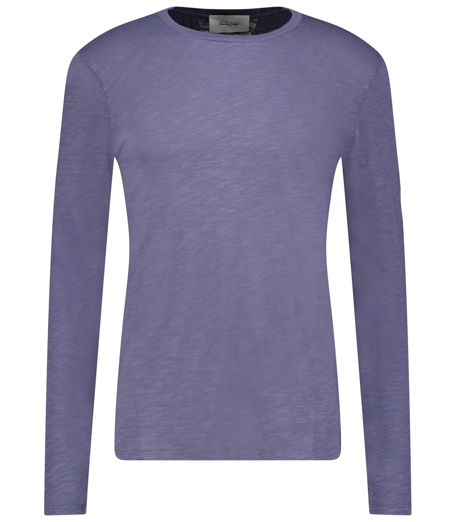 Tee-shirt à manches longues homme Bysapick Gris Mauve-American Vintage Fashion
