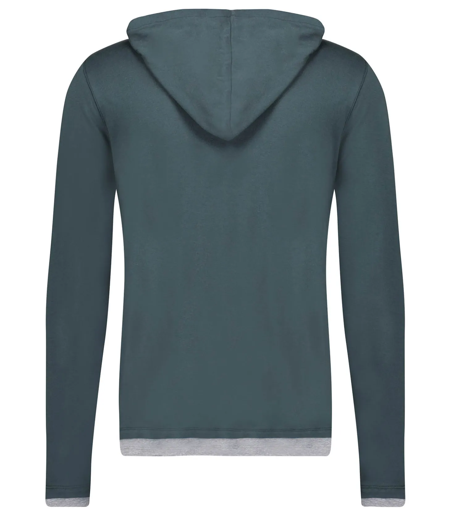 Tee-shirt homme Capuche Manches Longues Crepuscule Coton-Majestic Filatures Best