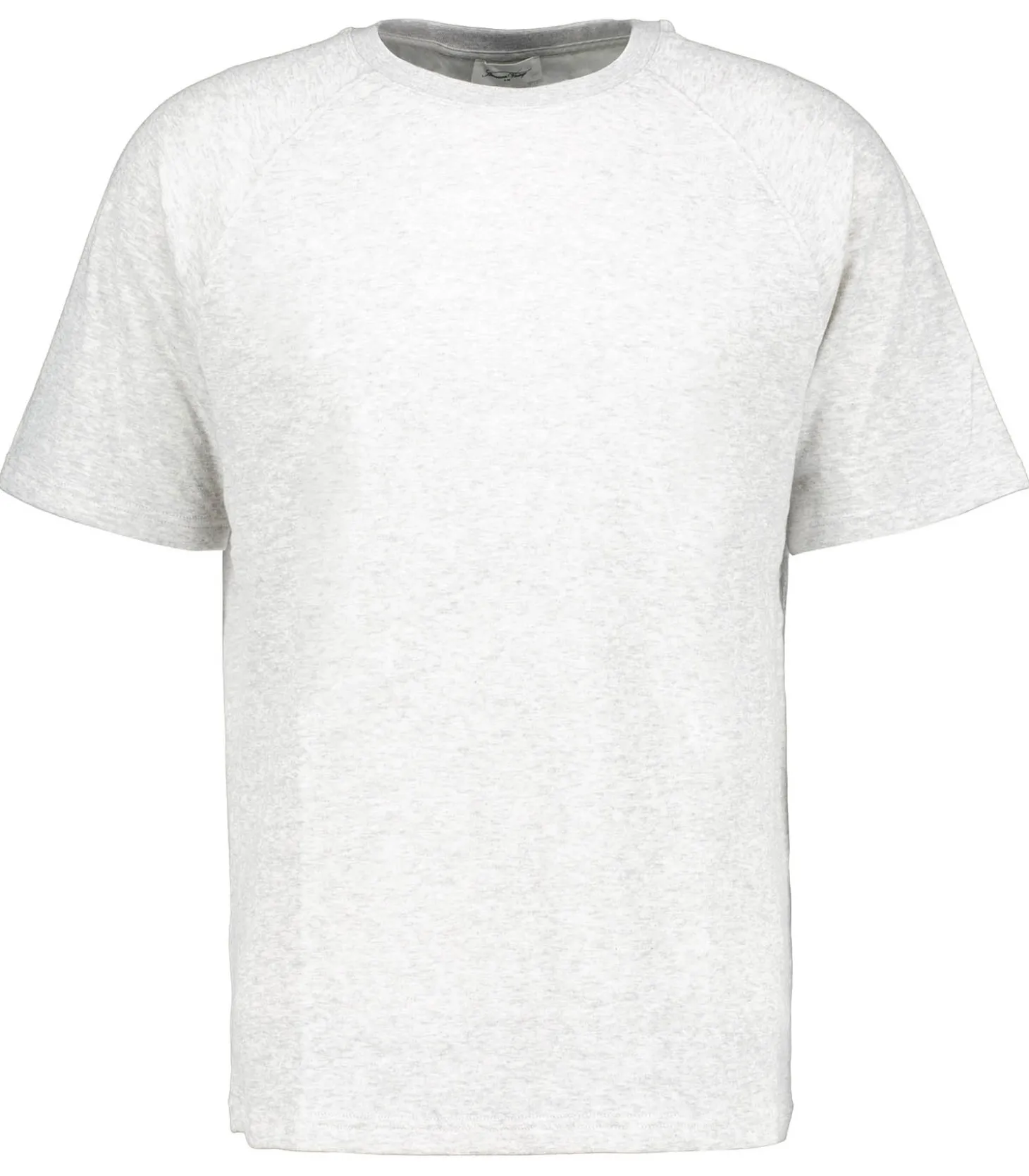 Tee-Shirt homme Col Rond Ruzy Gris Clair Chiné-American Vintage Discount