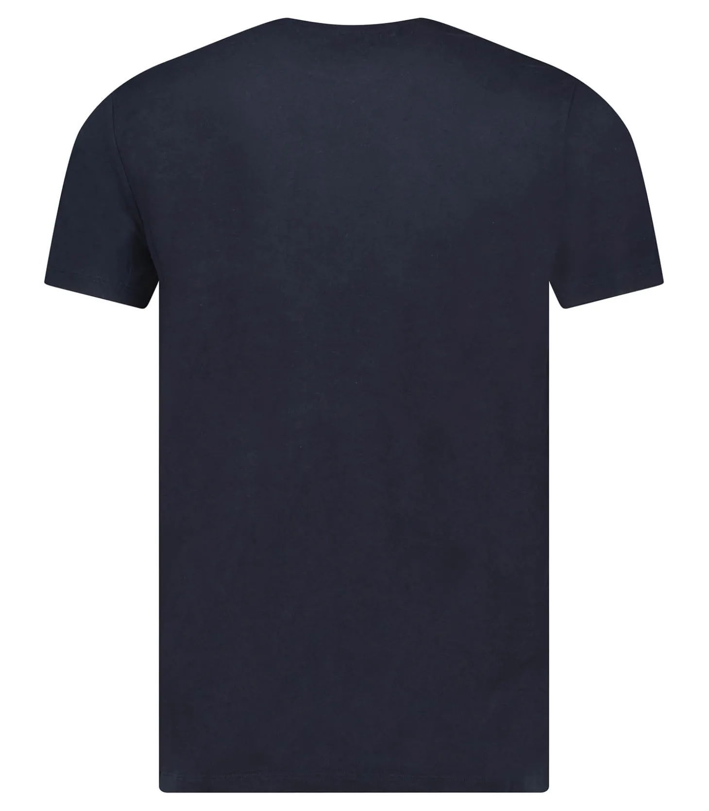 Tee-shirt Homme Harold Col Rond Manches Courtes Marine-Majestic Filatures Discount
