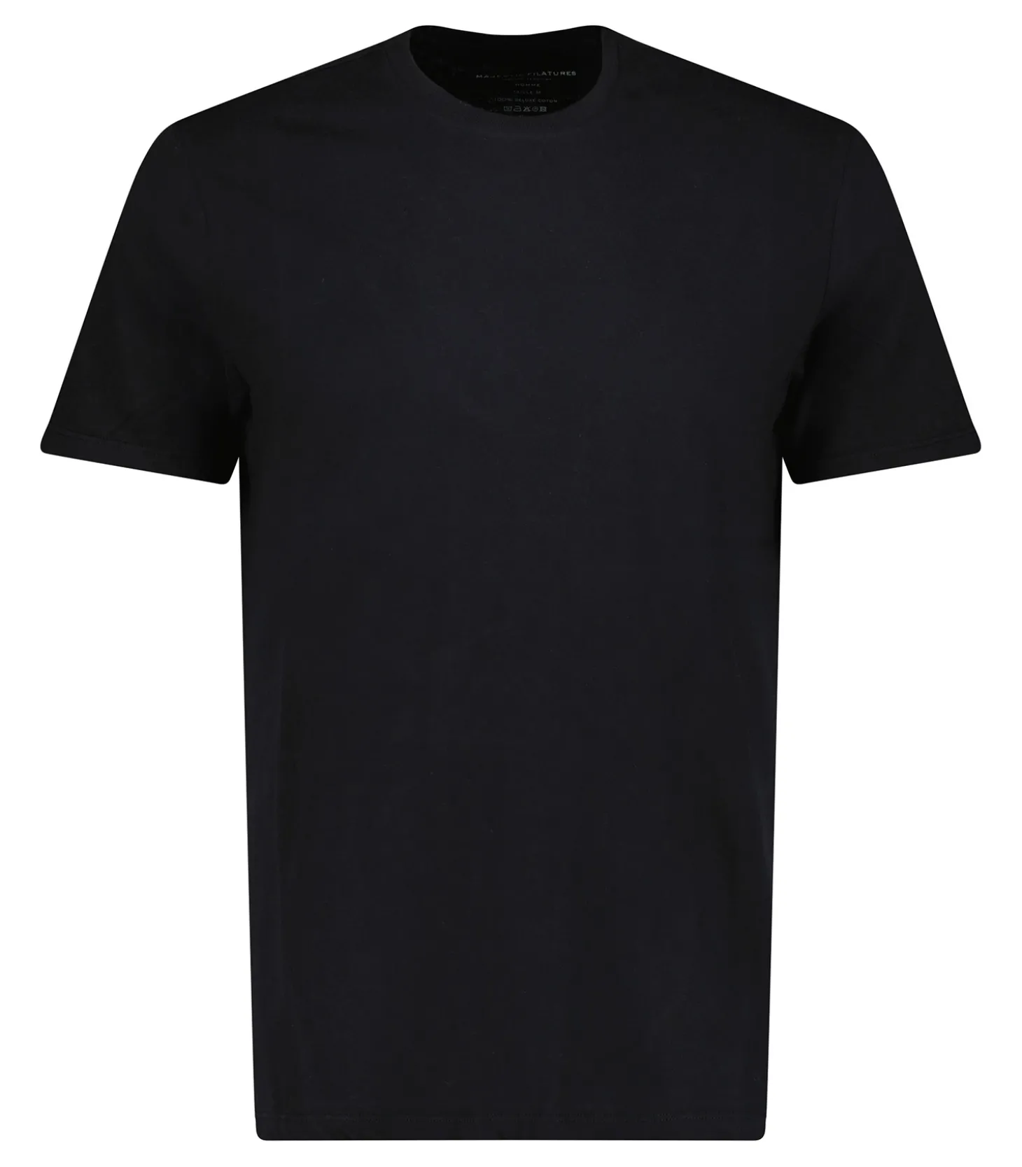 Tee-shirt homme Julien Noir-Majestic Filatures Sale