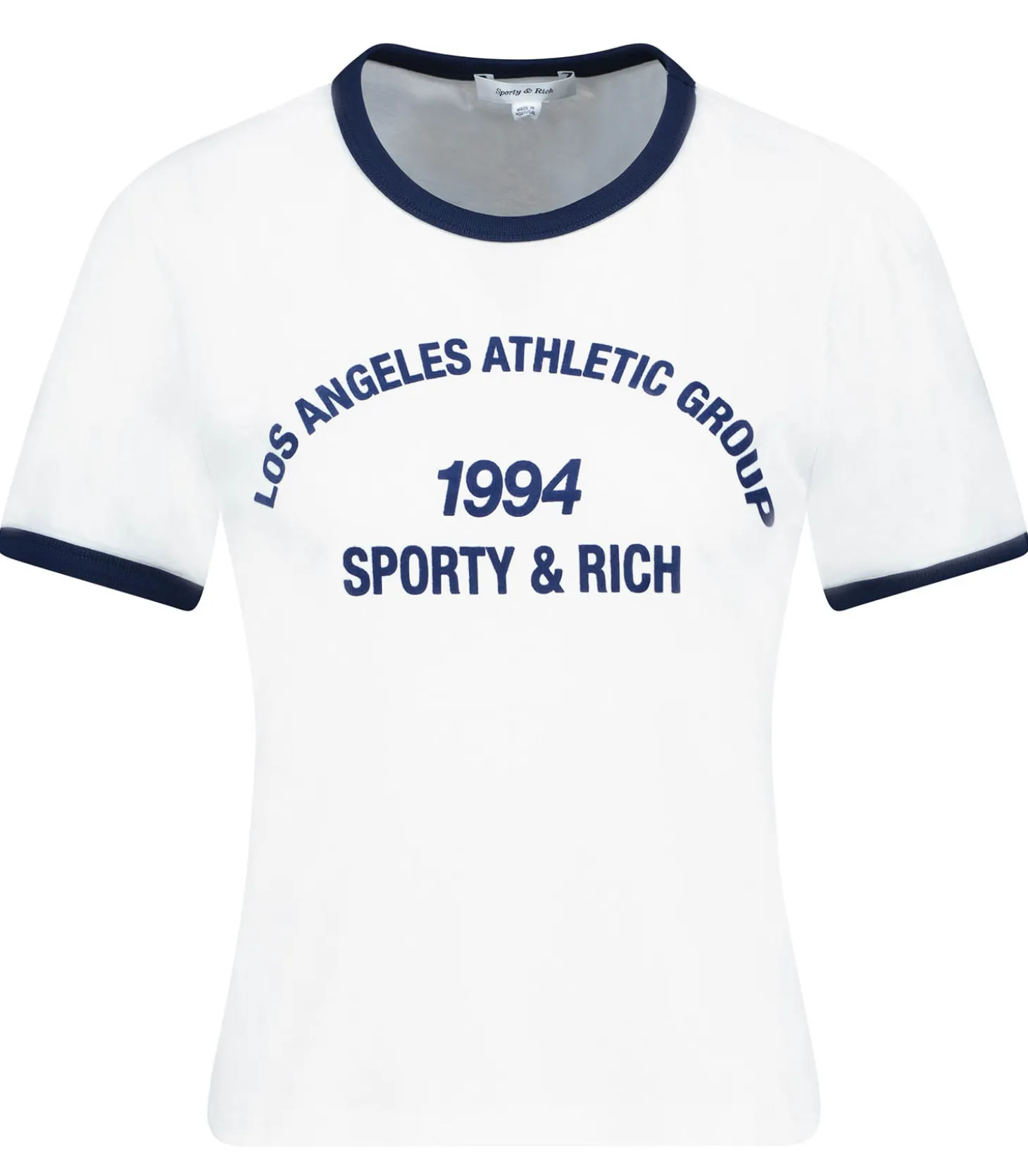 Tee-shirt LA Athletic Group Ringer-Sporty & Rich Flash Sale