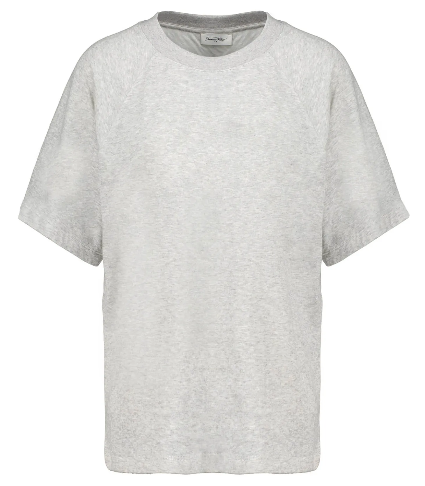 Tee-shirt Ruzy Gris Clair Chiné-American Vintage New