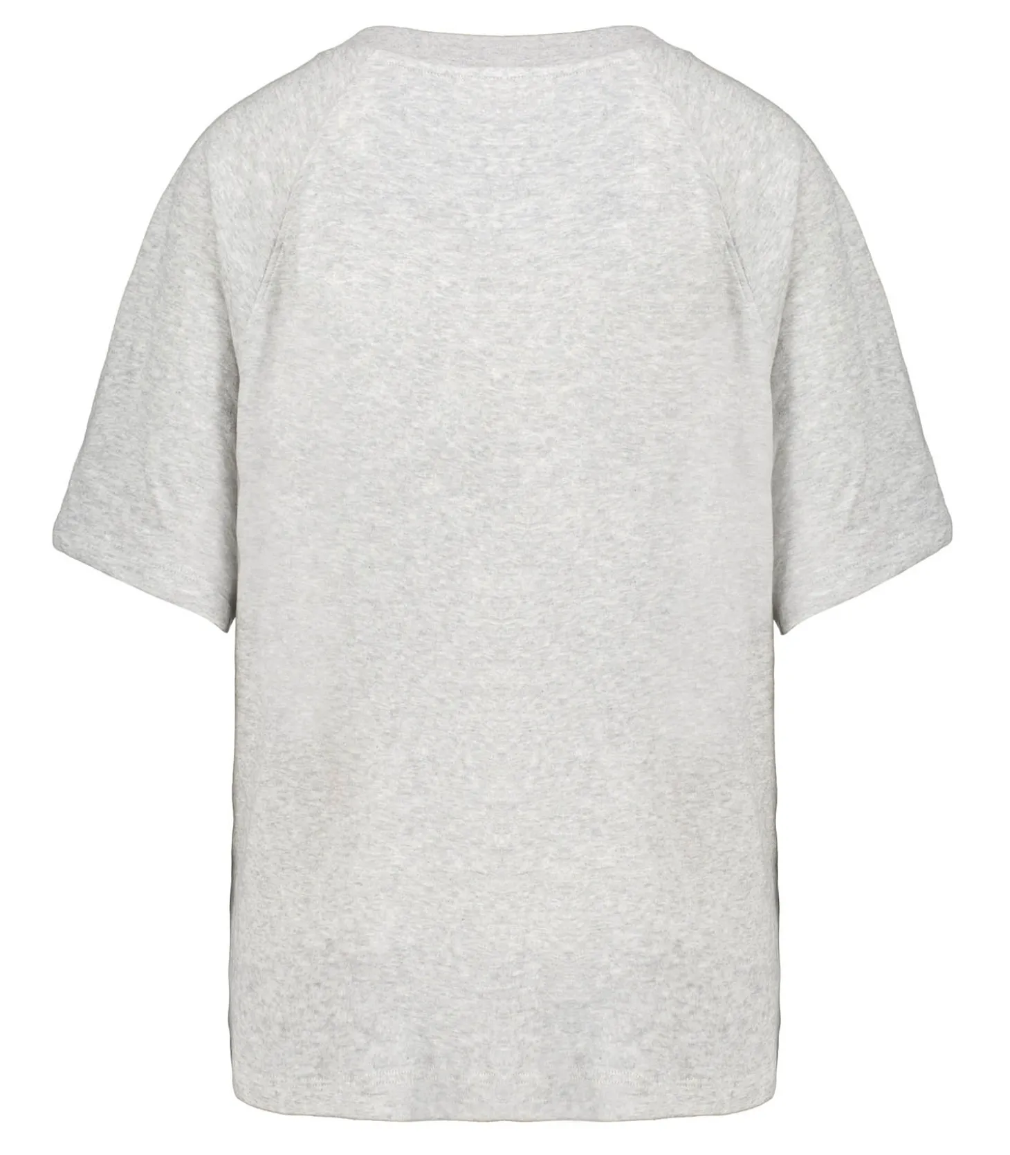 Tee-shirt Ruzy Gris Clair Chiné-American Vintage New