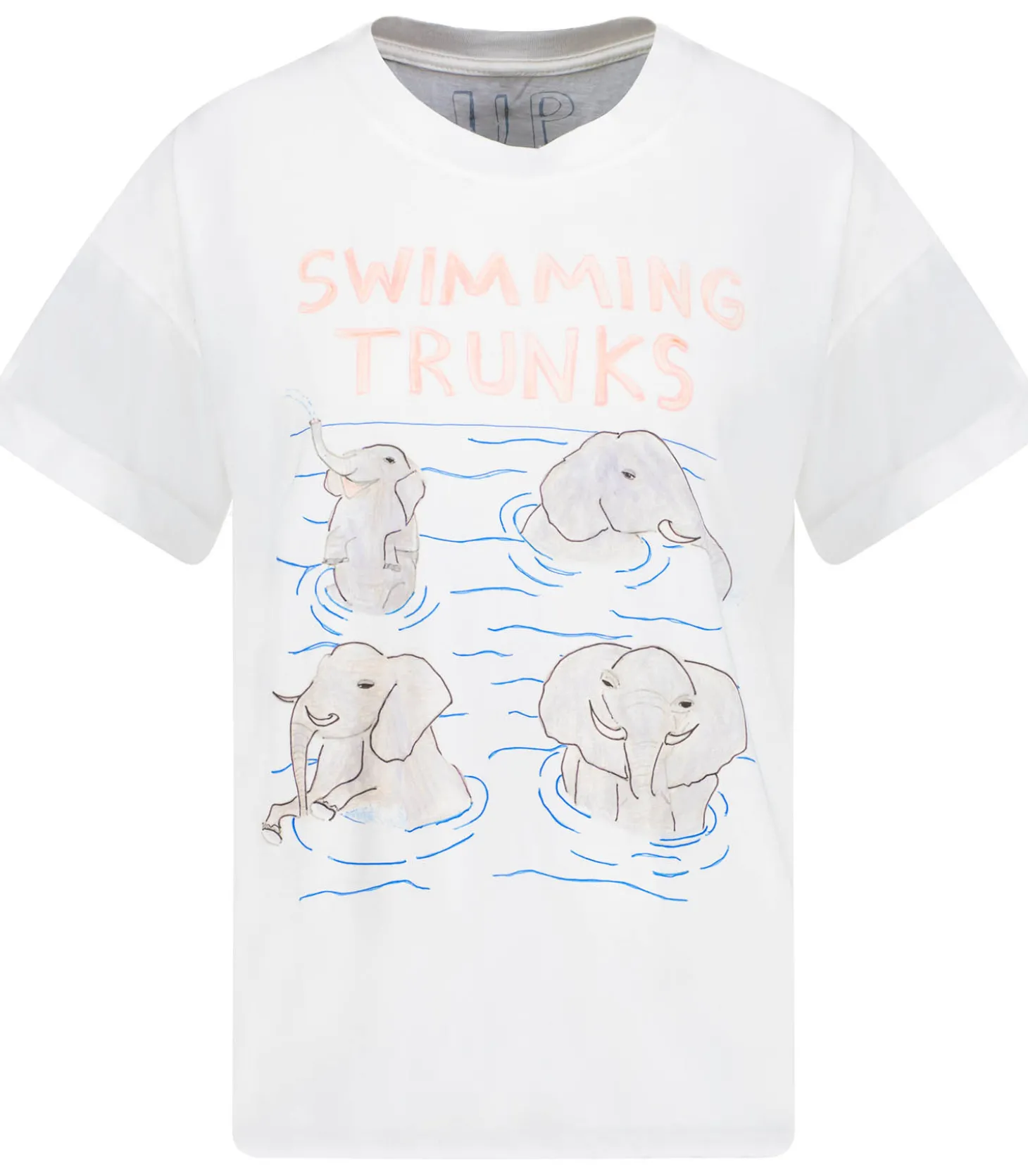 Tee-shirt Swimming Trunks-UNFORTUNATE PORTRAIT Discount