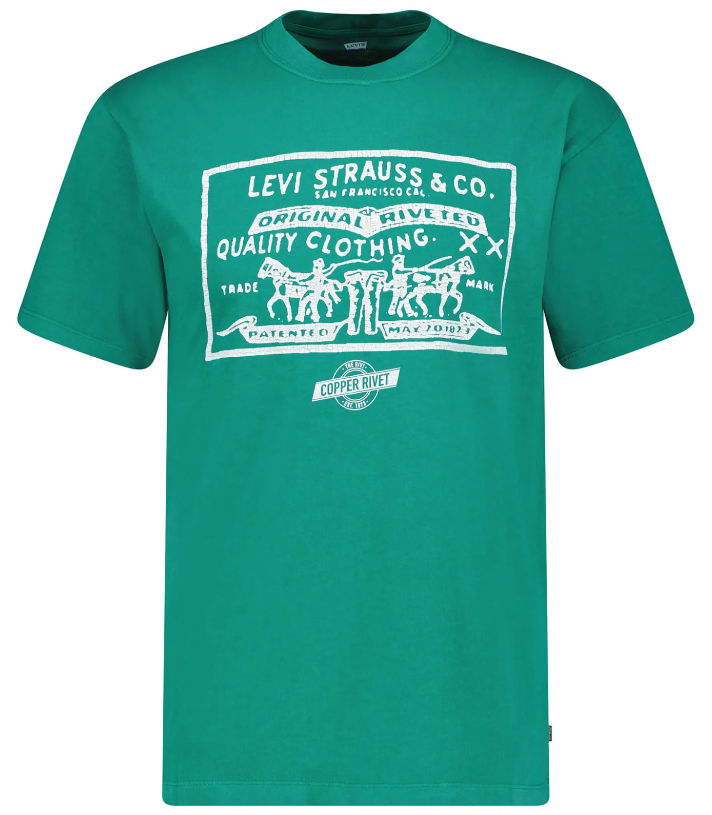 Tee-shirt Vintage Fit Graphic 2 Horse Pull Gd Shady Glade-Levi's Cheap