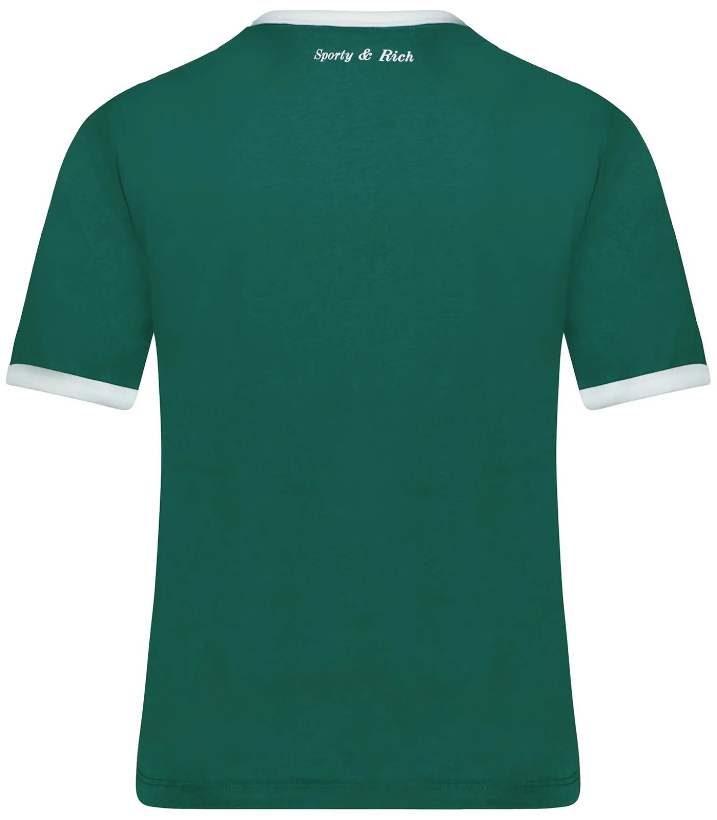 Tee-shirt Wellness Club Ringer Alpine/White-Sporty & Rich Outlet